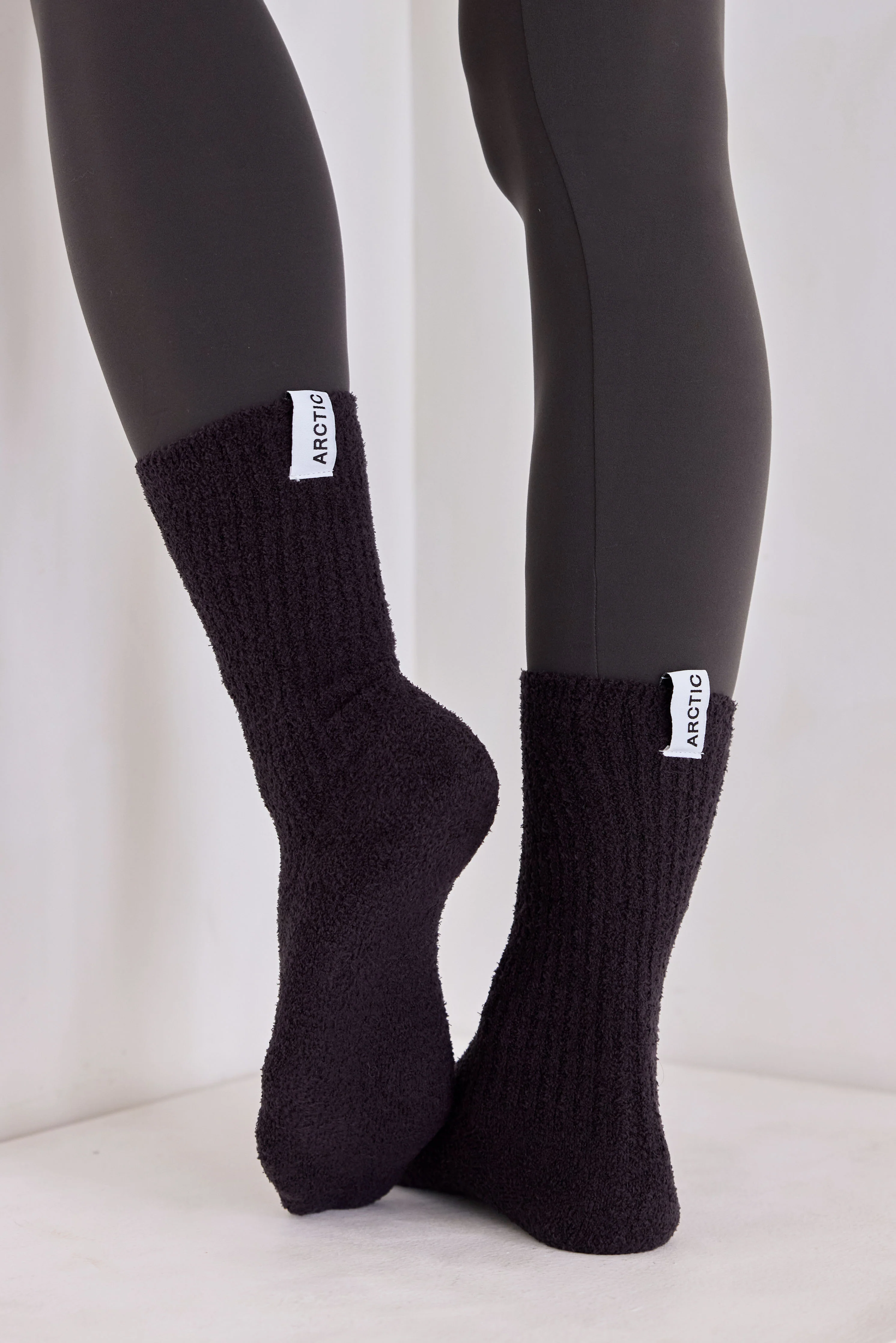 Cosy Socks - Dark Grey - Image 4