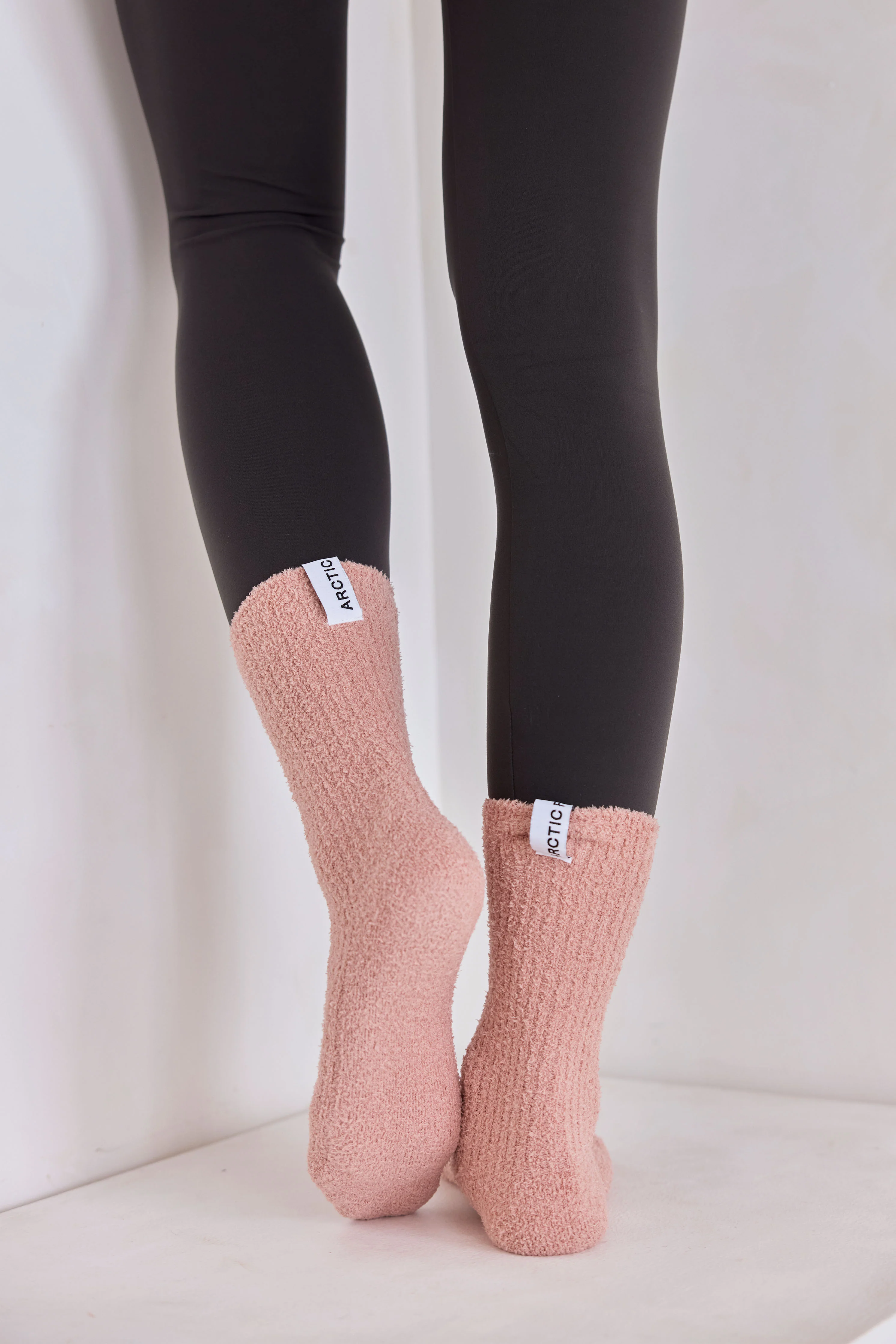 Cosy Socks - Muted Pink - Image 2