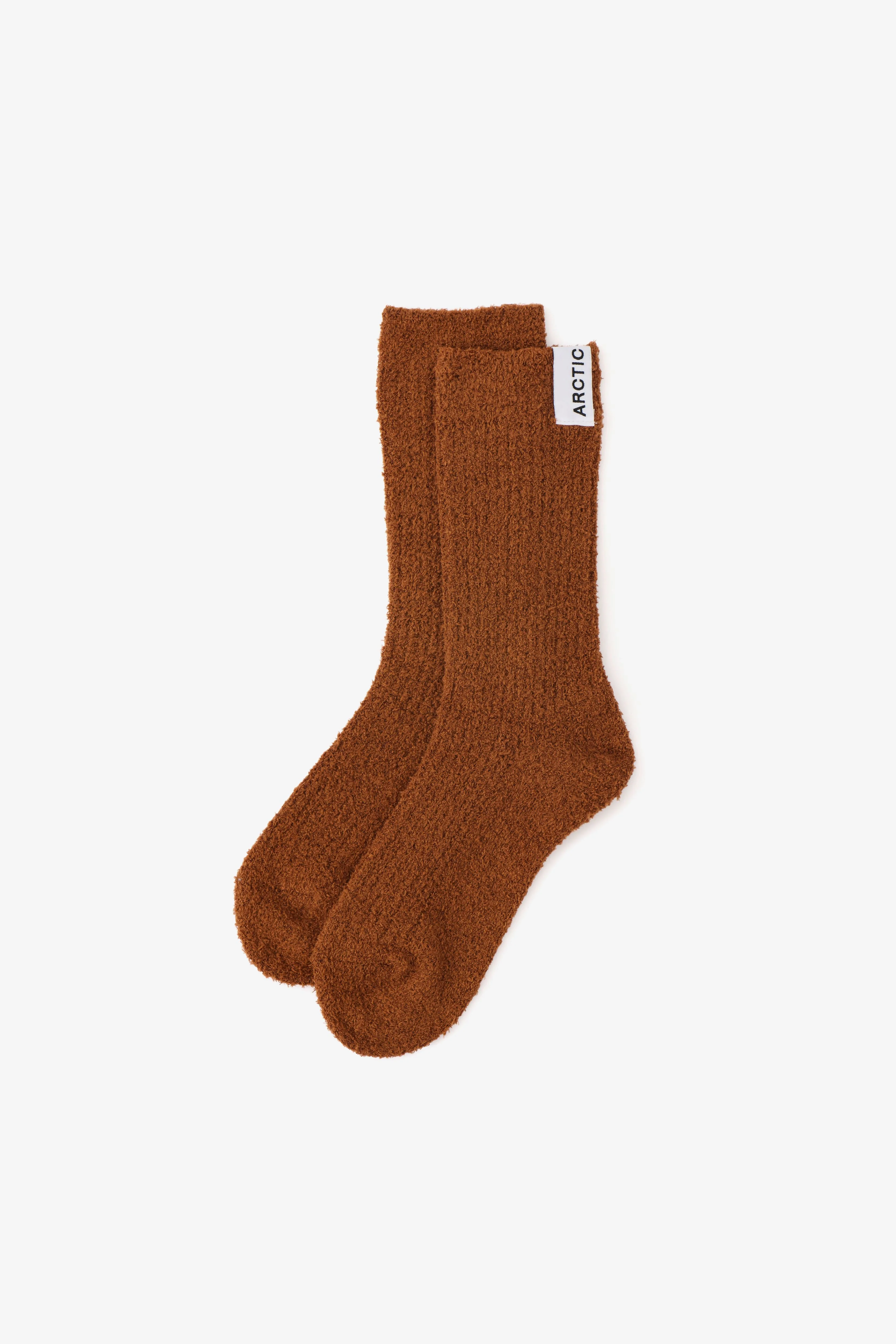 Cosy Socks - Sepia Brown