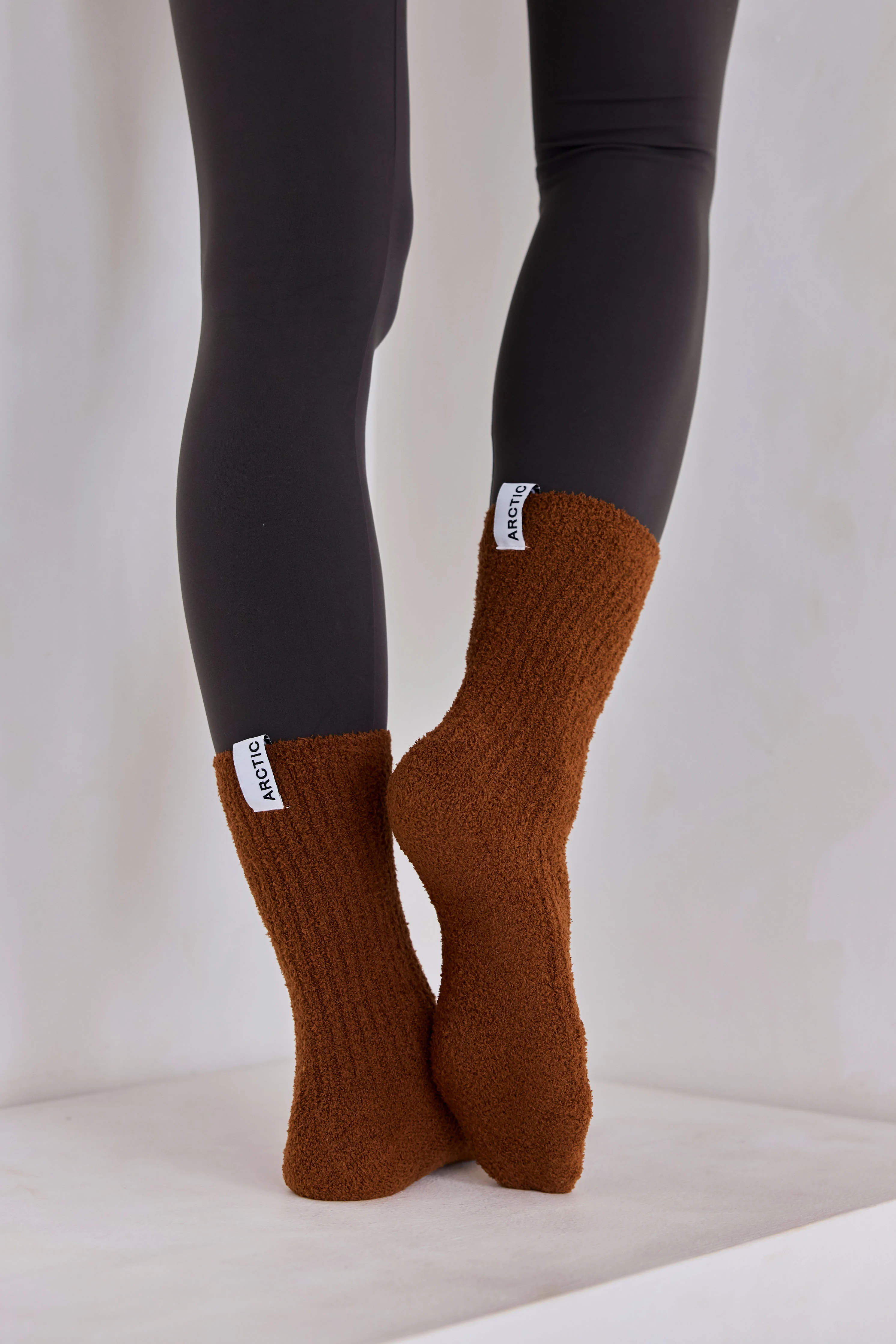 Cosy Socks - Sepia Brown - Image 3