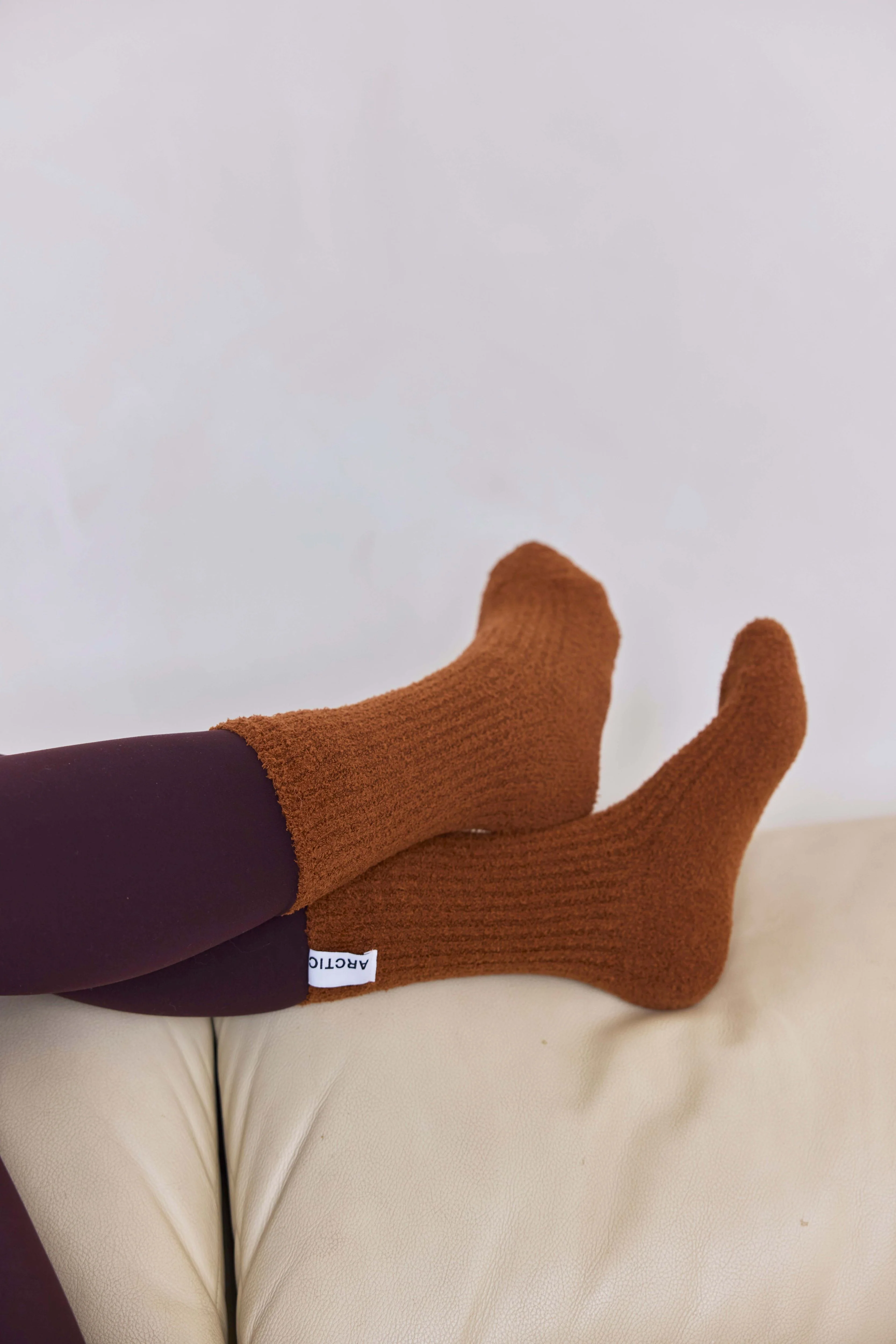 Cosy Socks - Sepia Brown - Image 5