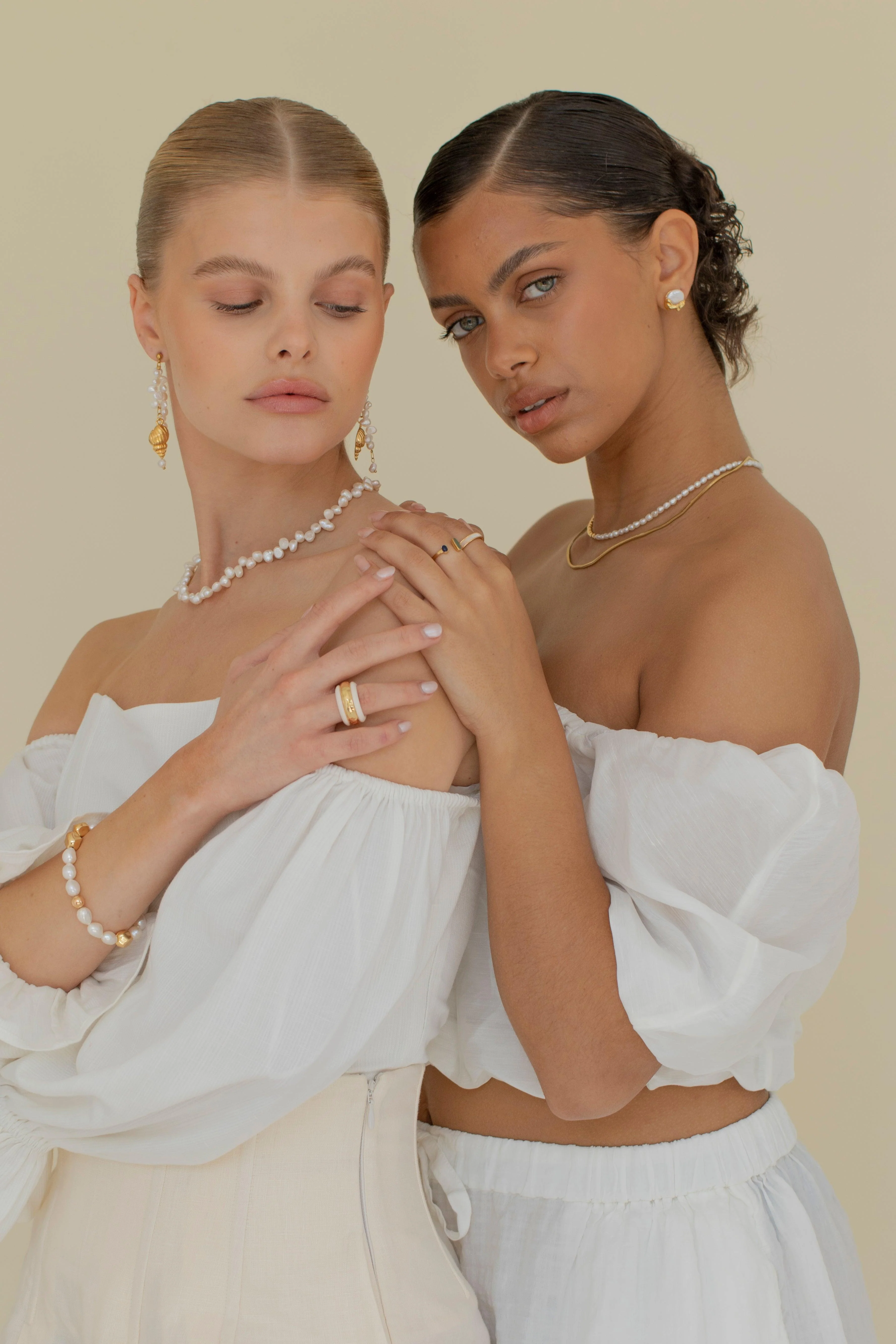 DELILAH - Gold Nugget Pearl Necklace - Image 5