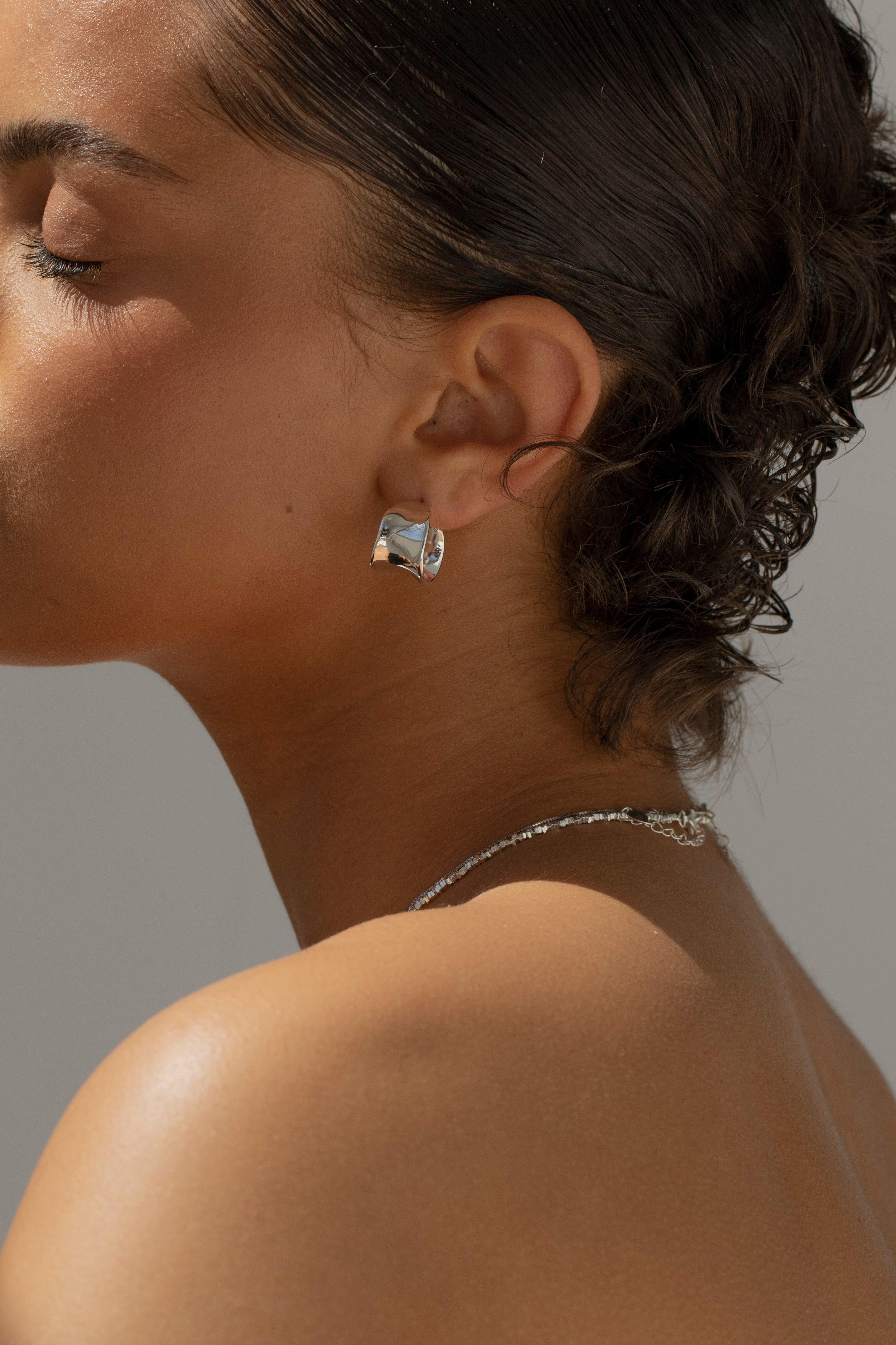 EOS - Irregular Hoop Earrings - Image 7
