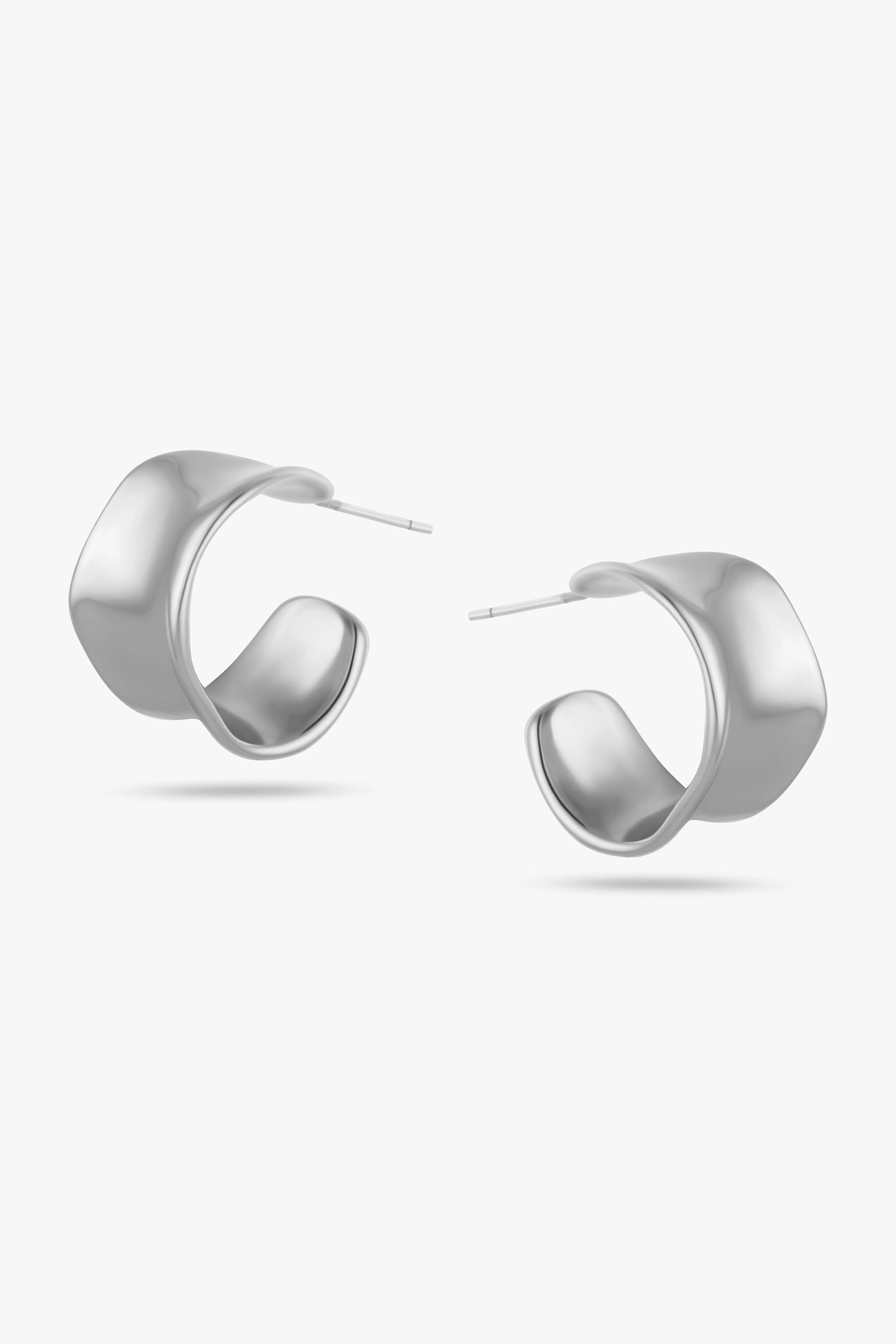 EOS - Irregular Hoop Earrings - Image 2