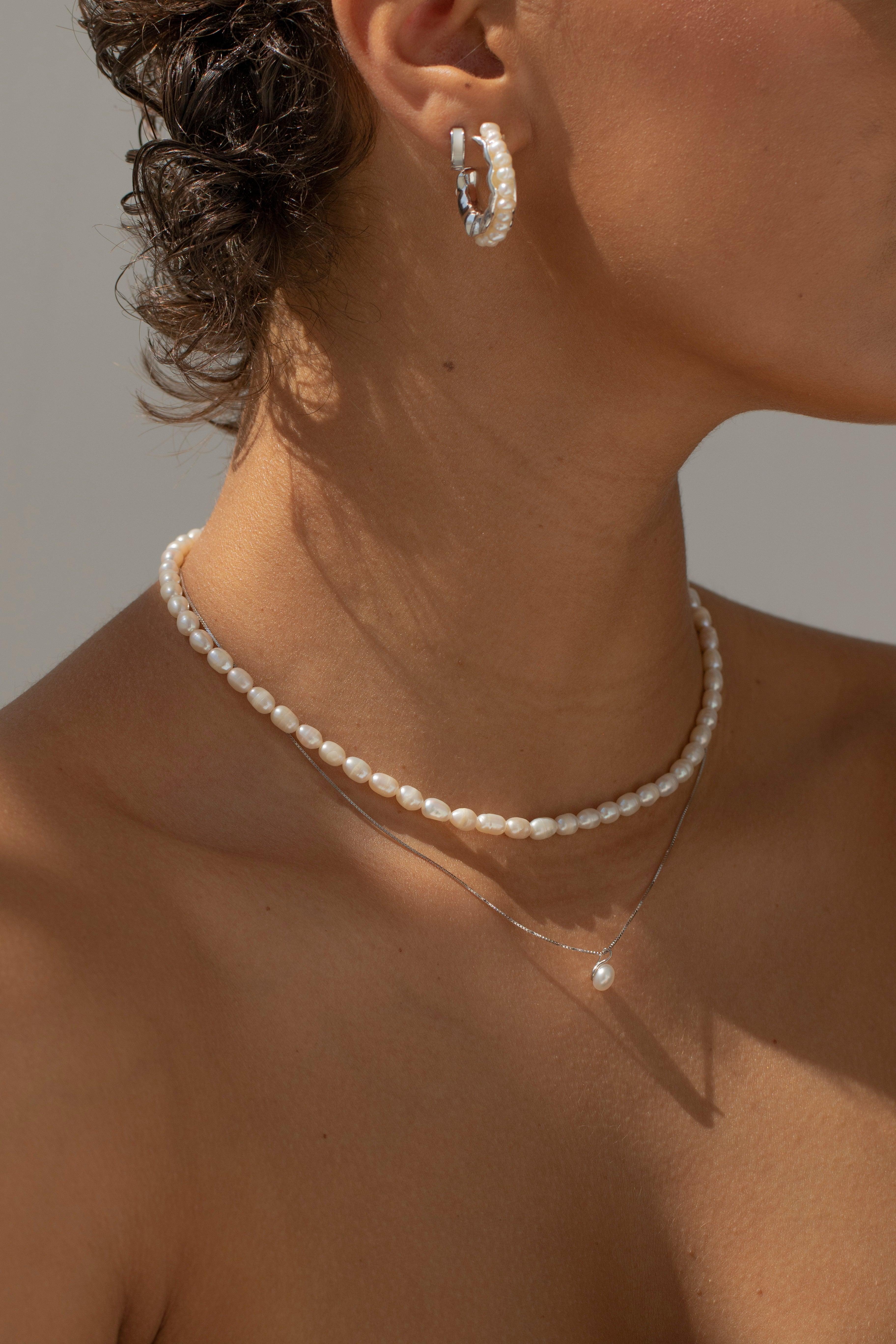 FAE Pearl Satellite Necklace - Image 2