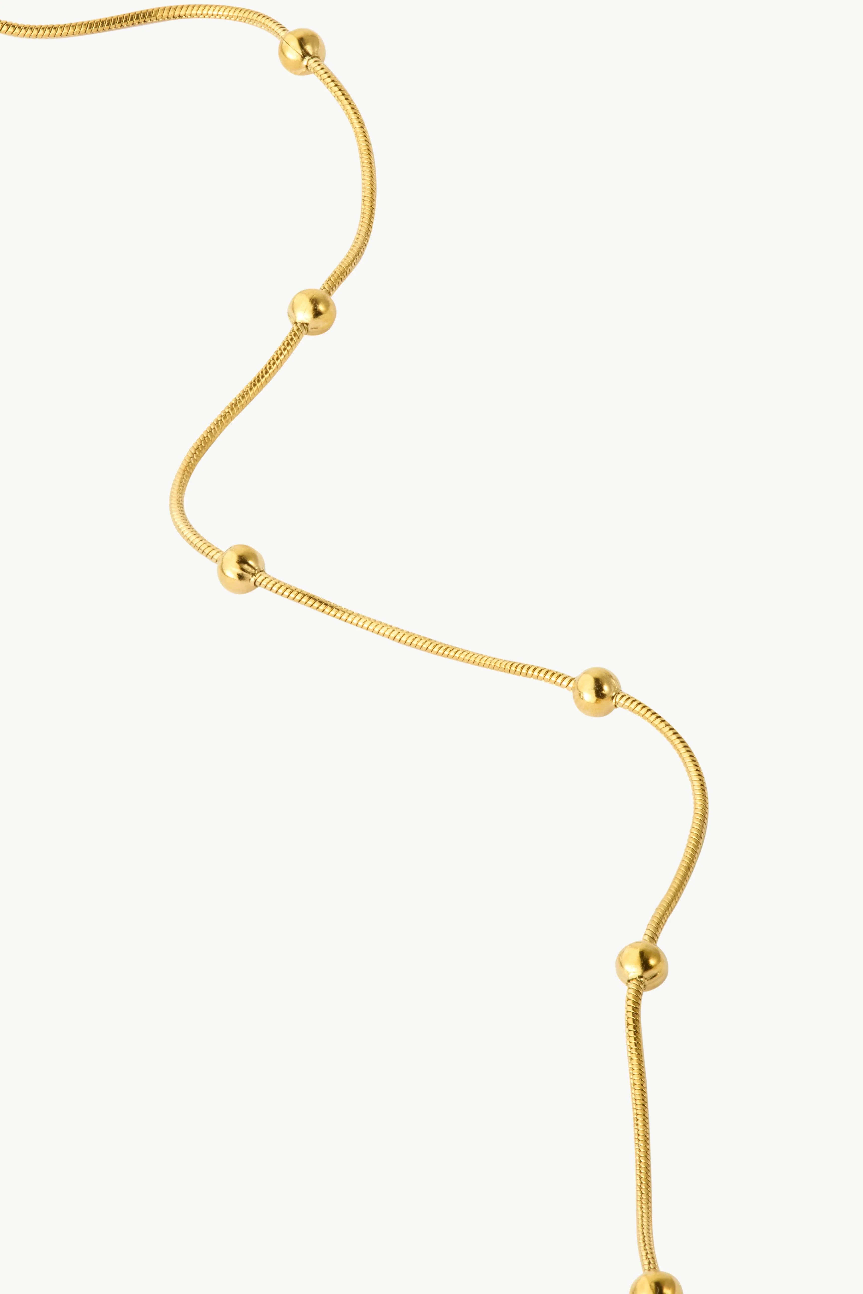 Satellite Bead Chain Necklace - Image 4