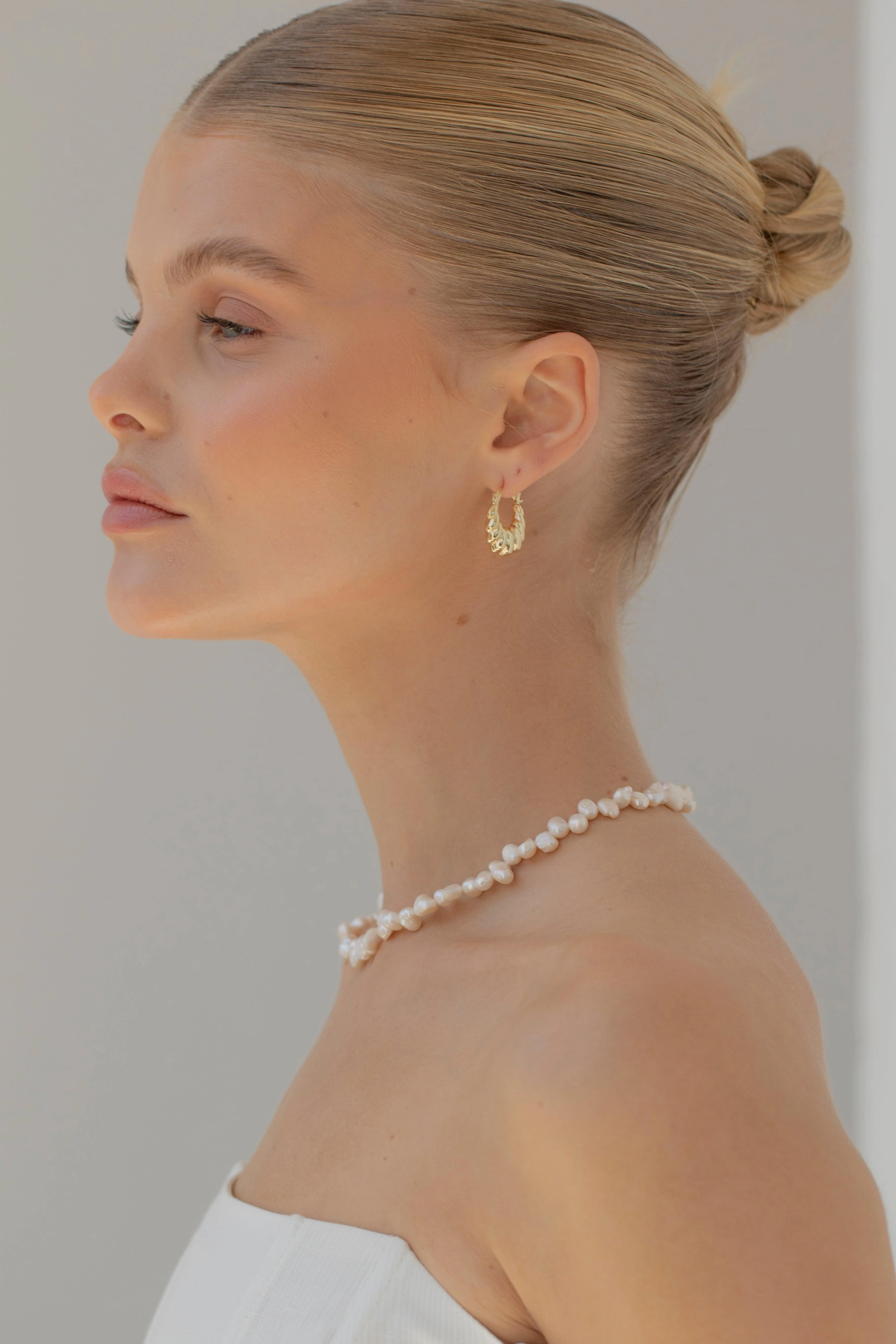 MARNI - Gold Hoop Earrings - Image 3