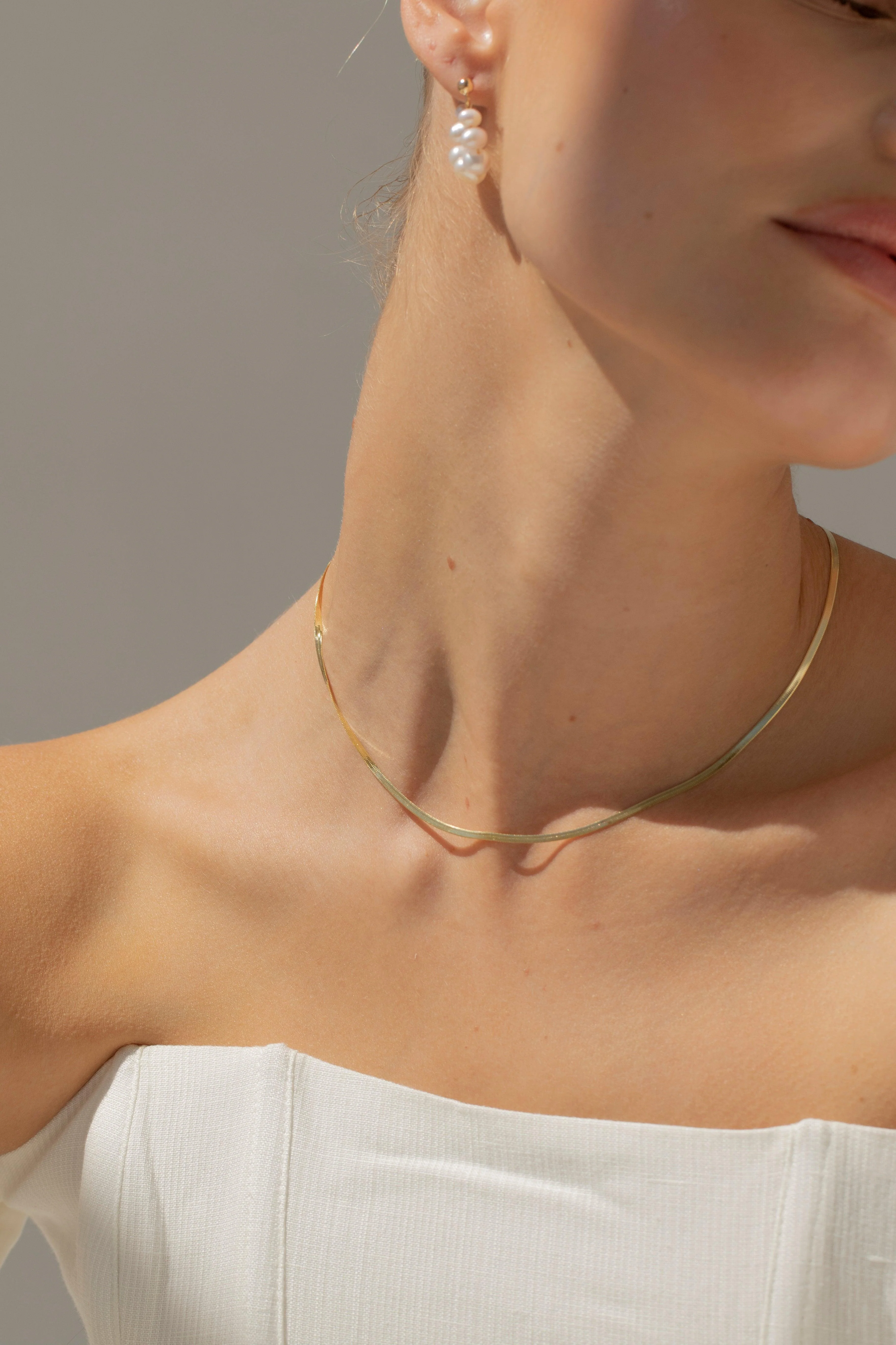 MEDUSA Snake Chain Necklace - Gold Vermeil - Image 2