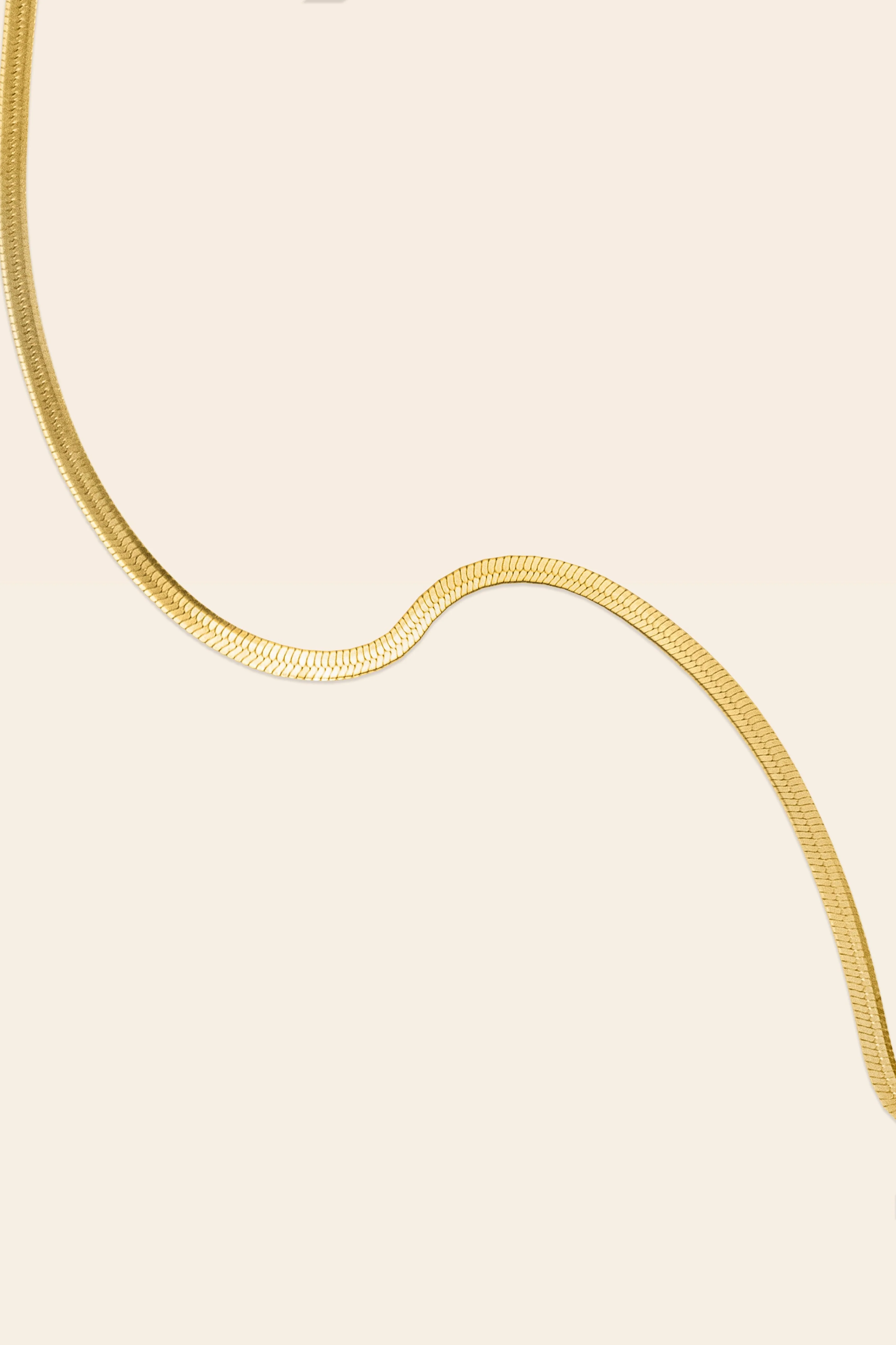 MEDUSA Snake Chain Necklace - Gold Vermeil - Image 4