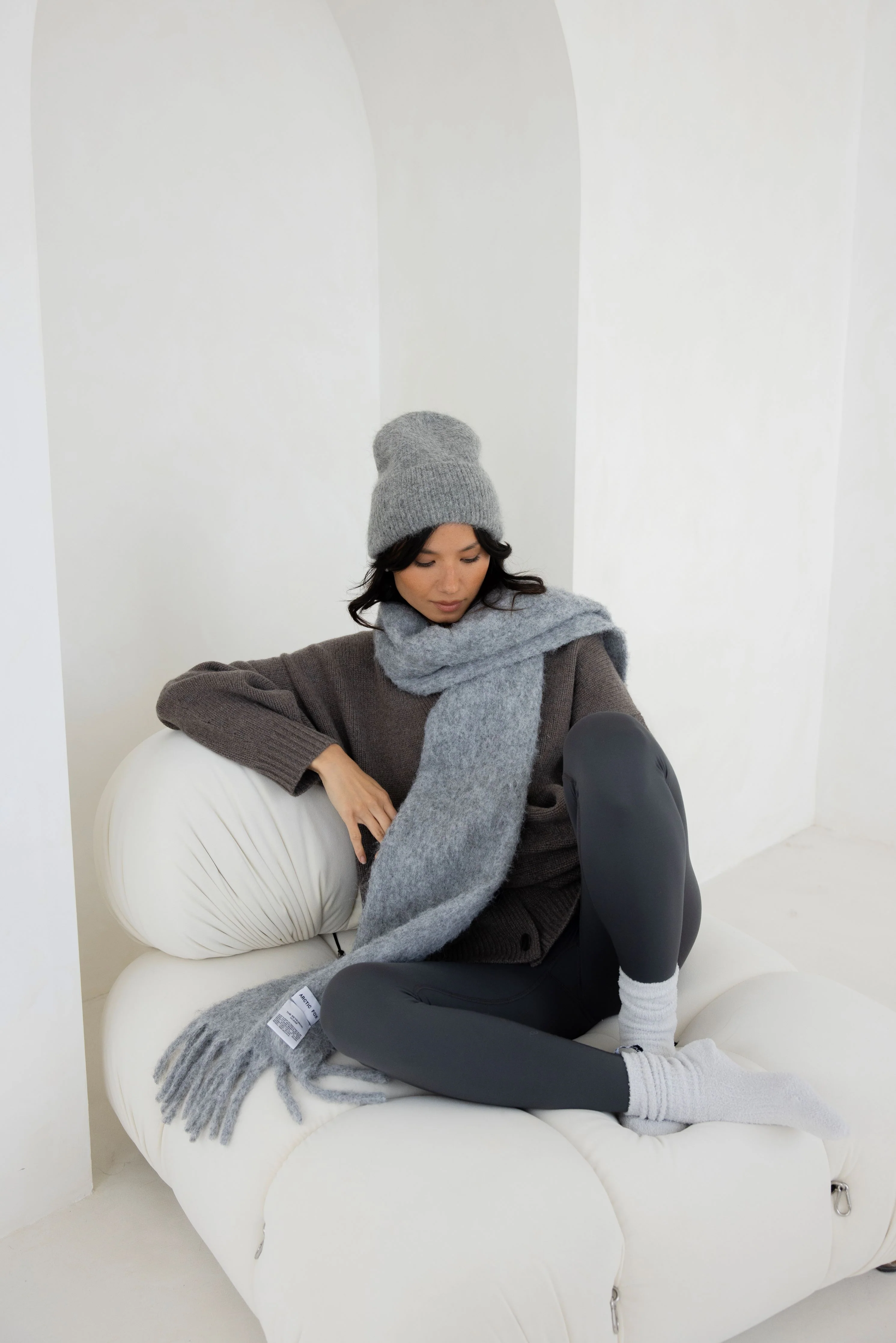 Cosy Socks - Grey - Image 5