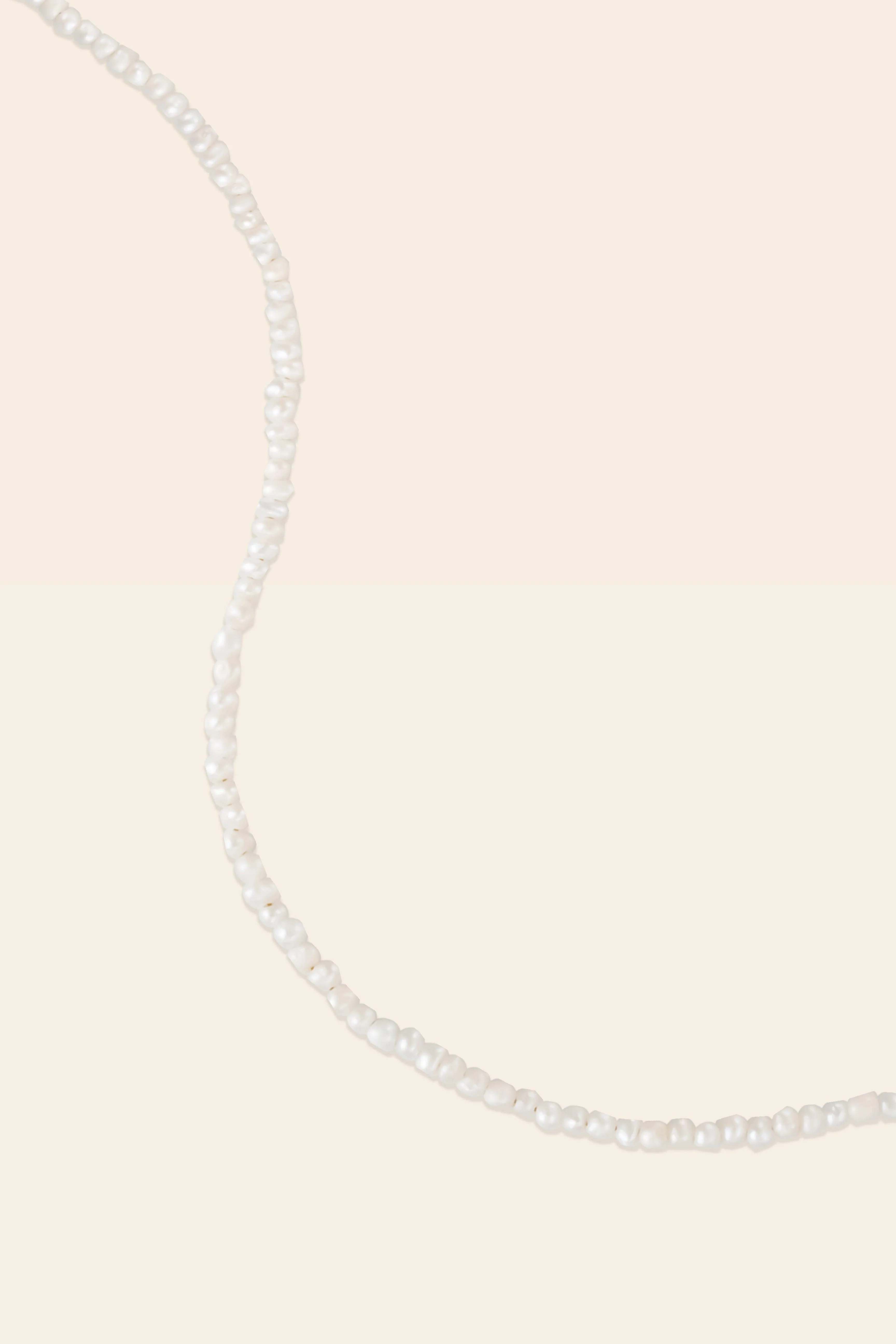 SANDI - Mini Seed Pearl Necklace - Image 6