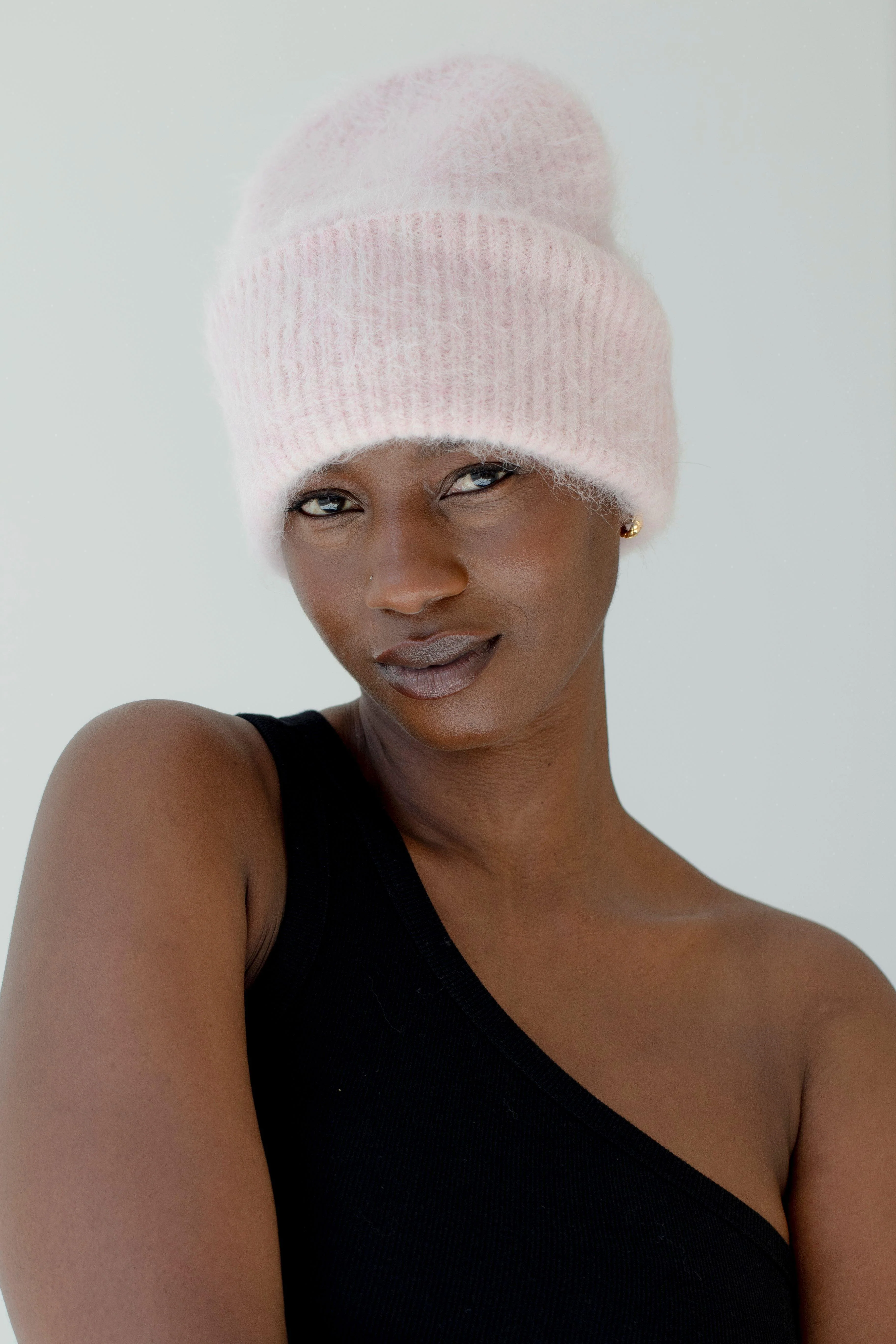 The Alpaca Beanie - Pink - Image 3