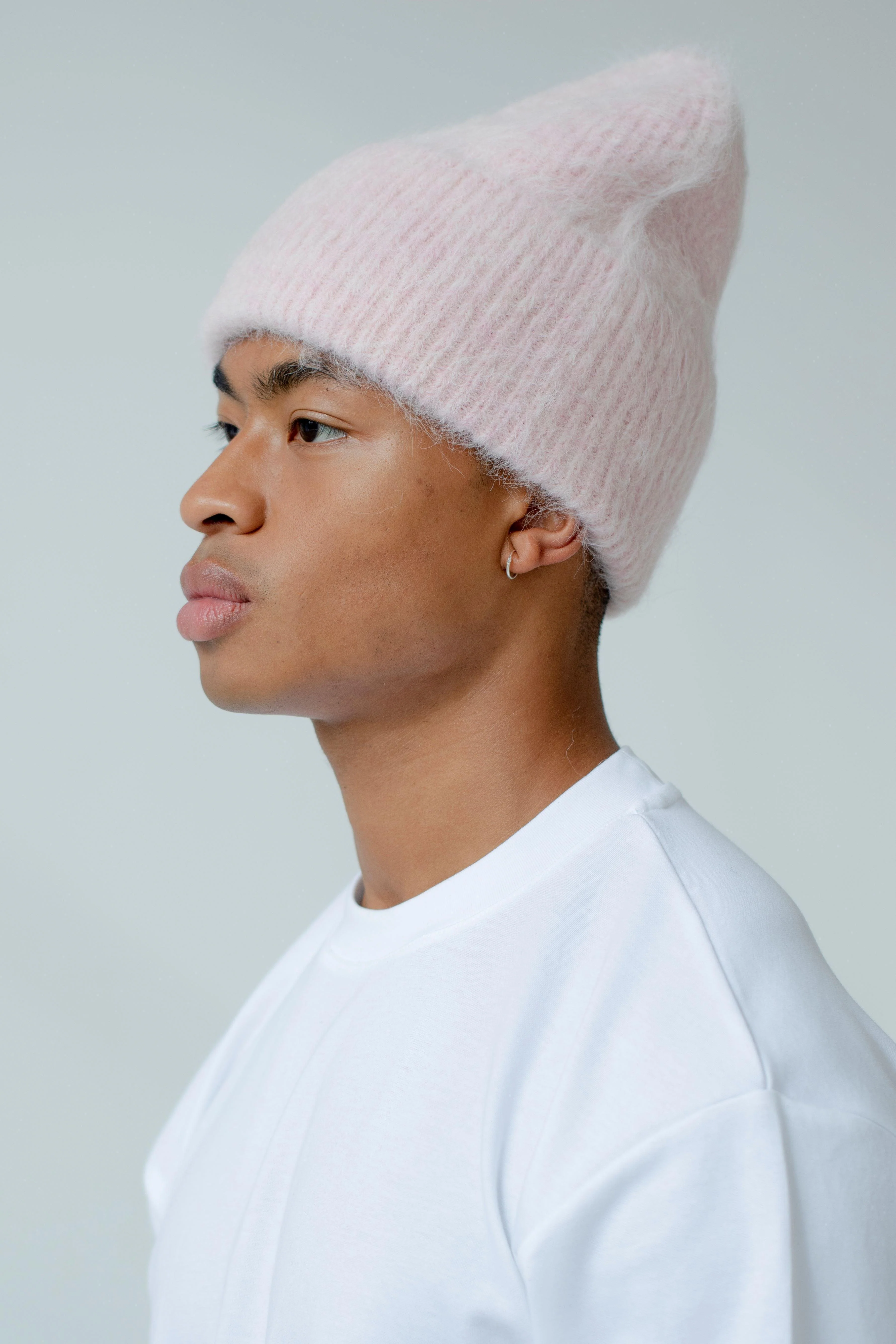 The Alpaca Beanie - Pink - Image 5