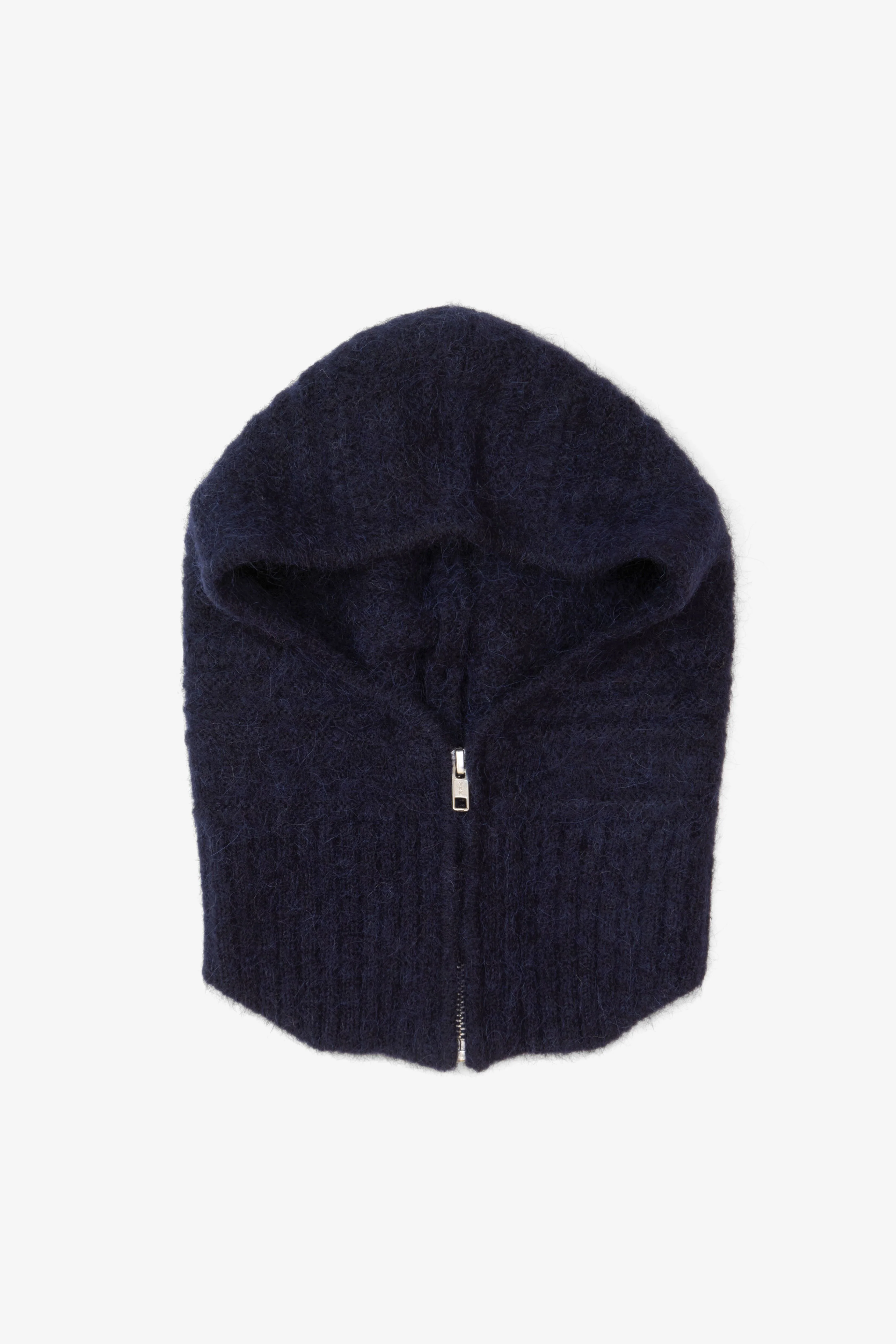 The Alpaca Zip Balaclava - Deep Sea Navy - Image 3
