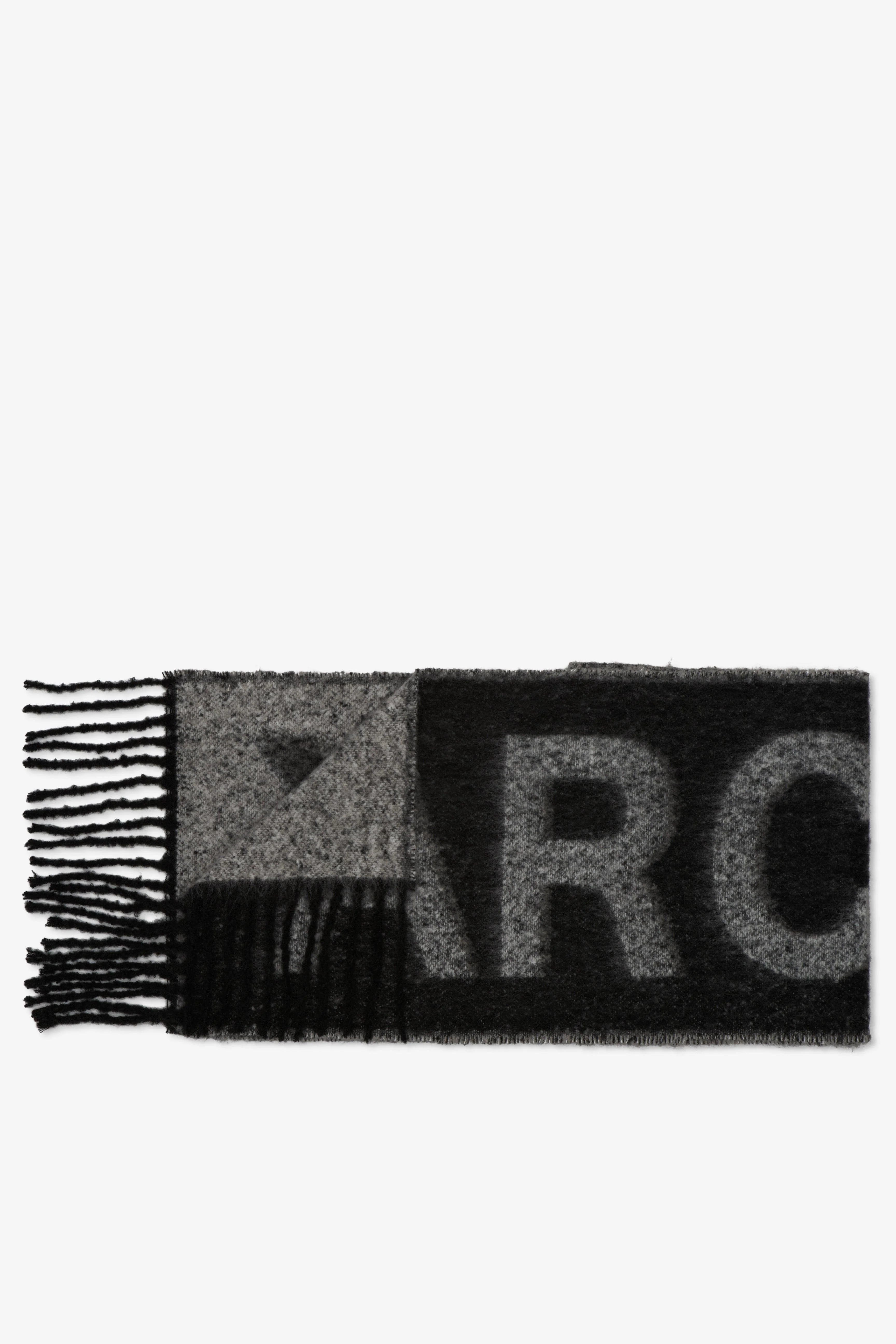 The Logo Scarf - Monochrome - Image 10