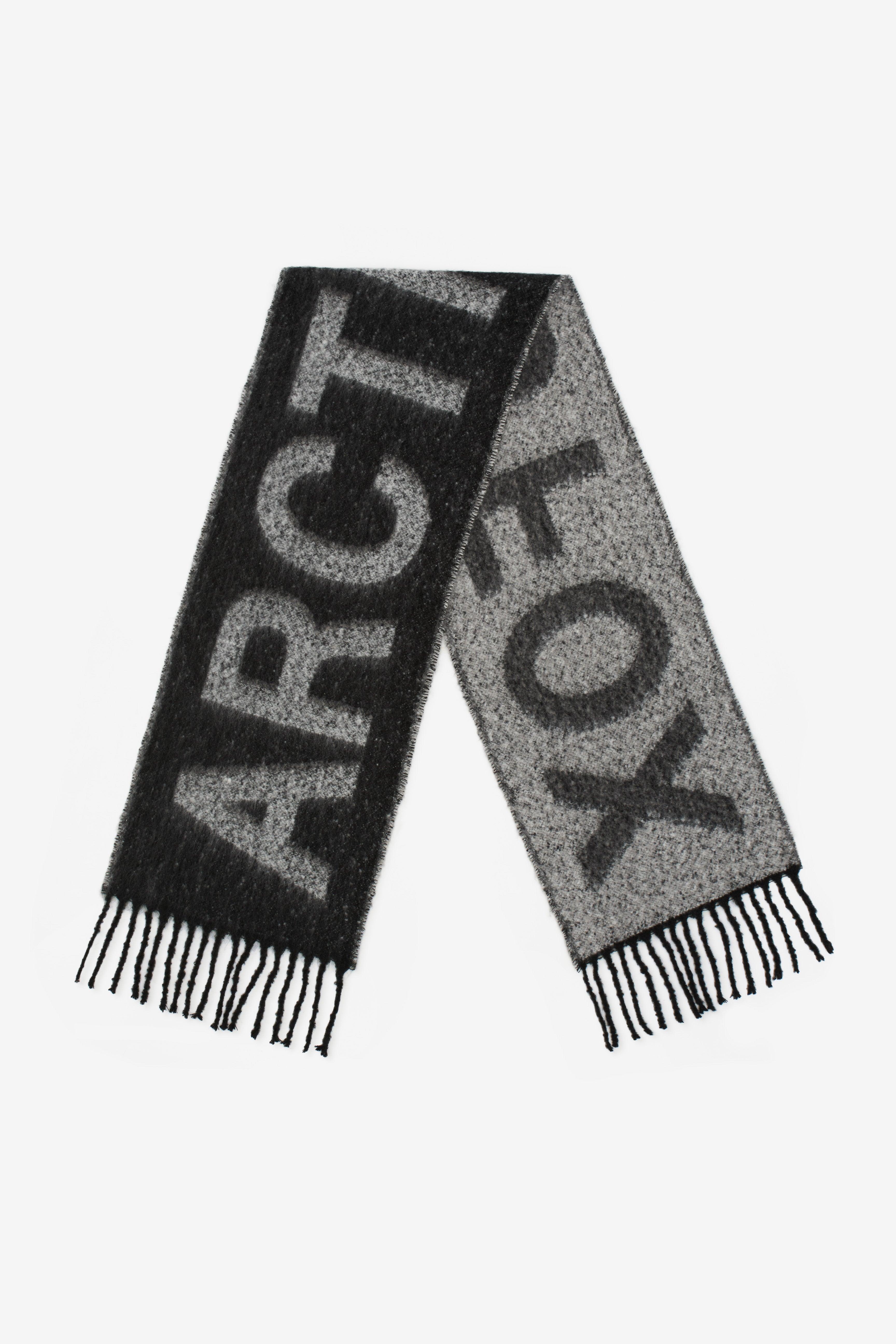 The Logo Scarf - Monochrome - Image 2