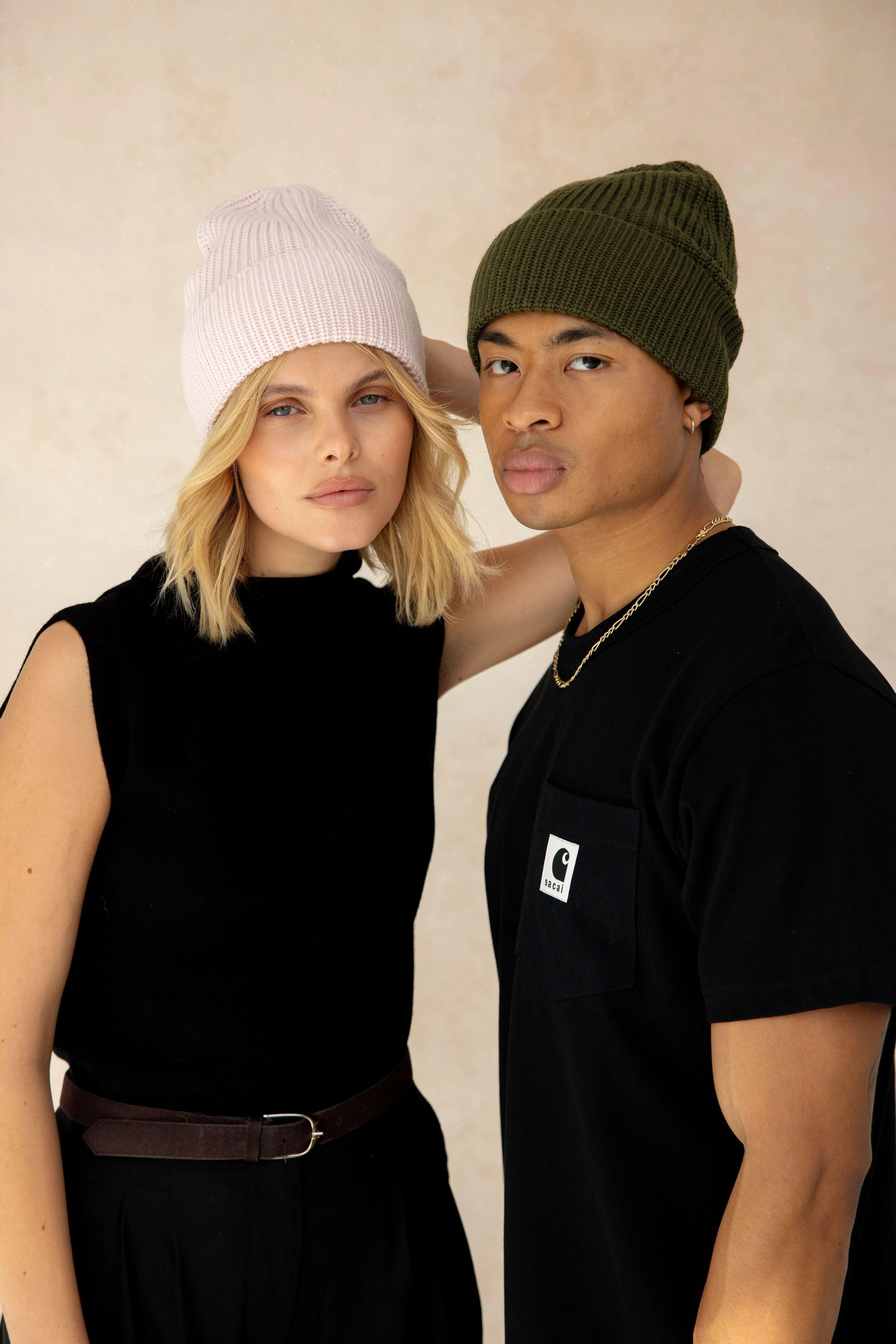 The Merino Wool Beanie - Khaki Evergreen - Image 7