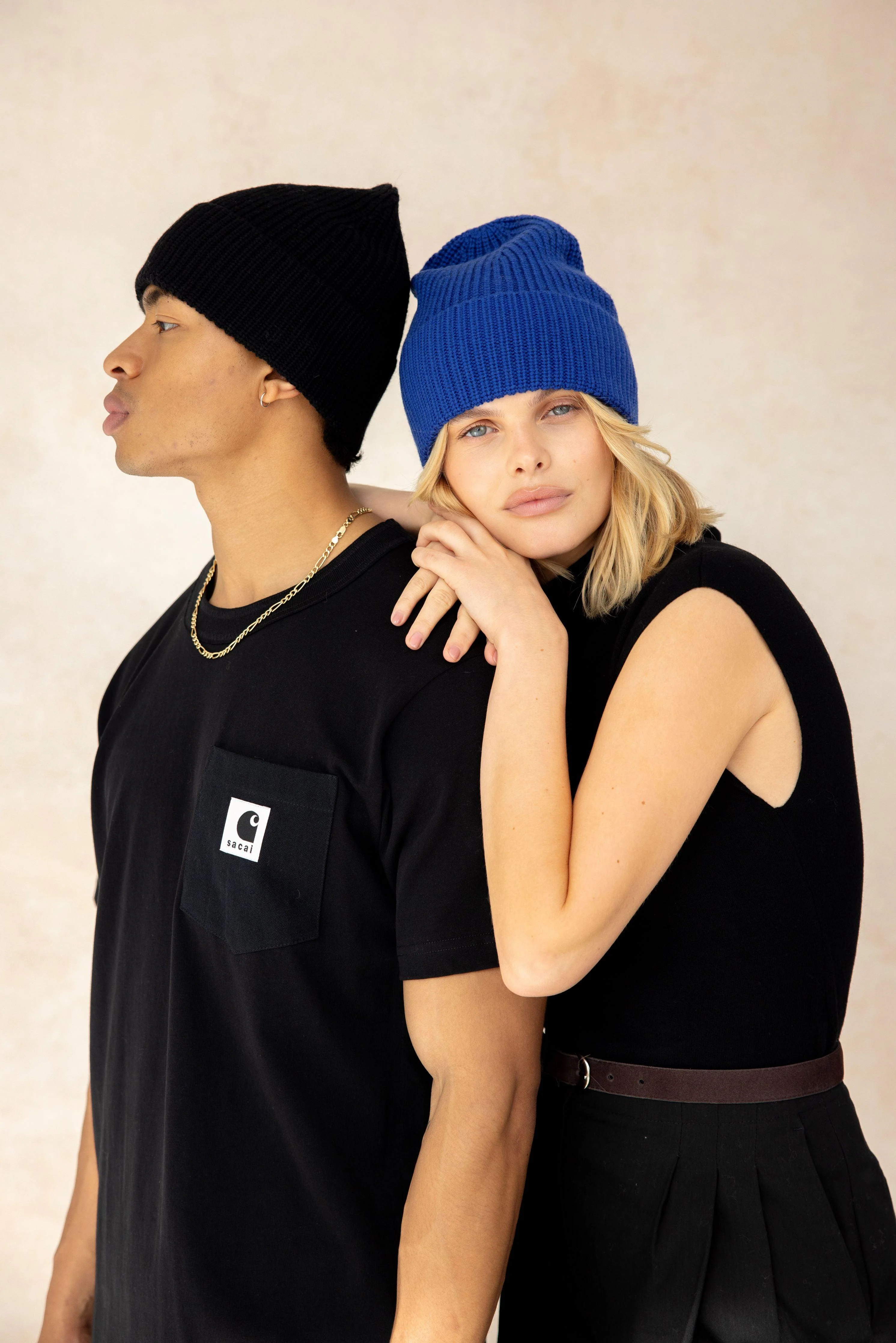 The Merino Wool Beanie - Twilight Navy - Image 4