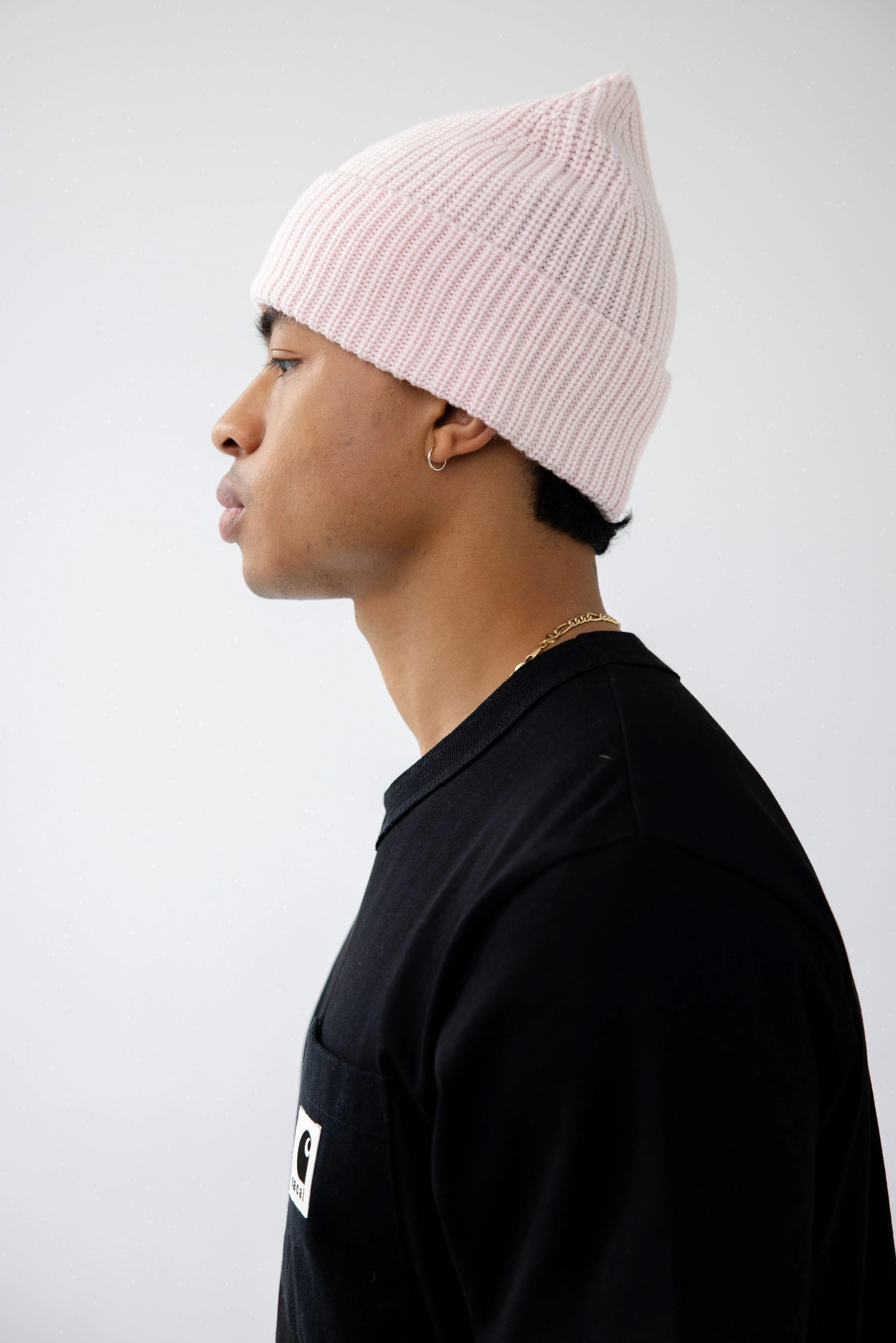 The Merino Wool Beanie - Snow Blossom - Image 7