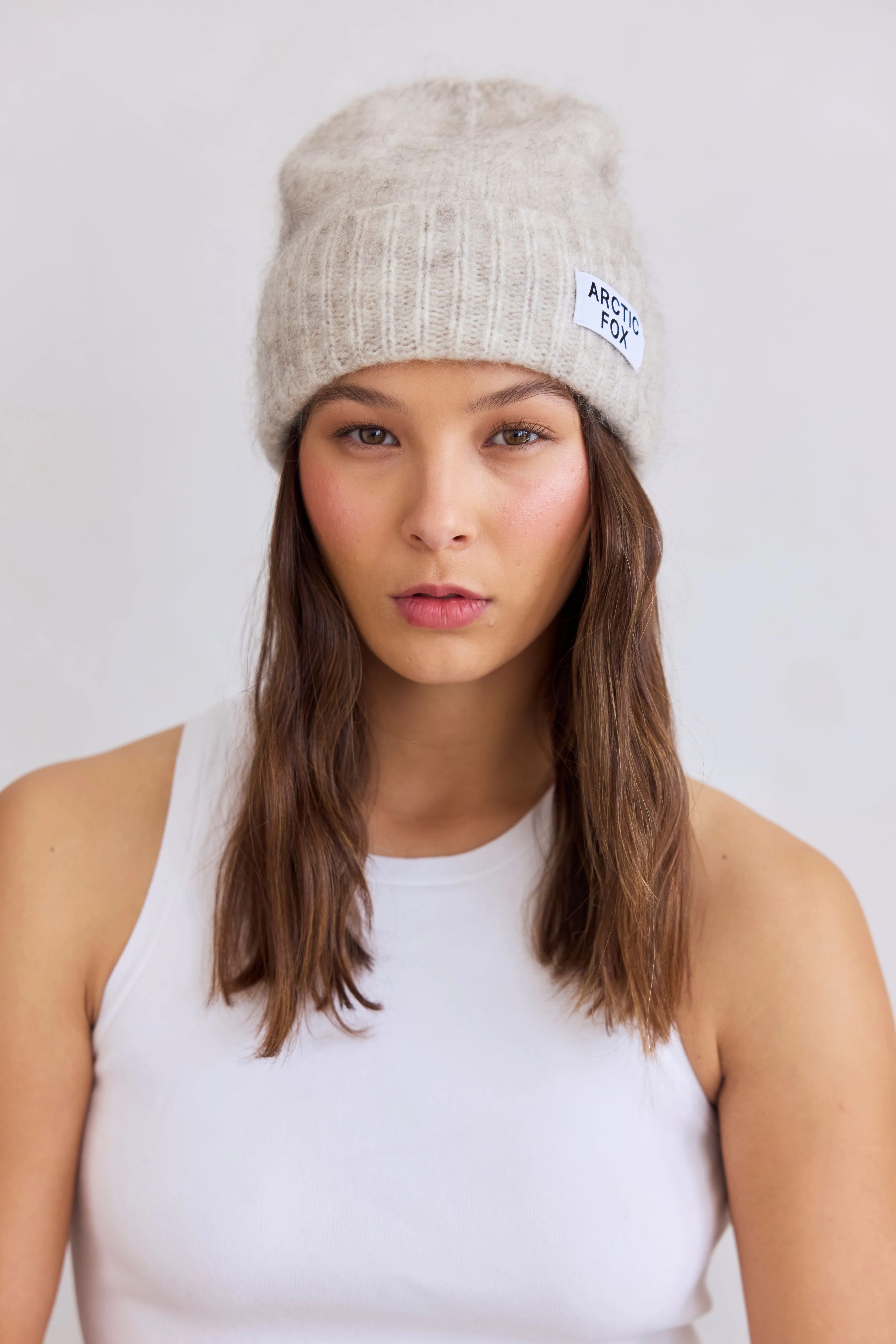 The Mohair Beanie - Alpine Ecru - Image 3