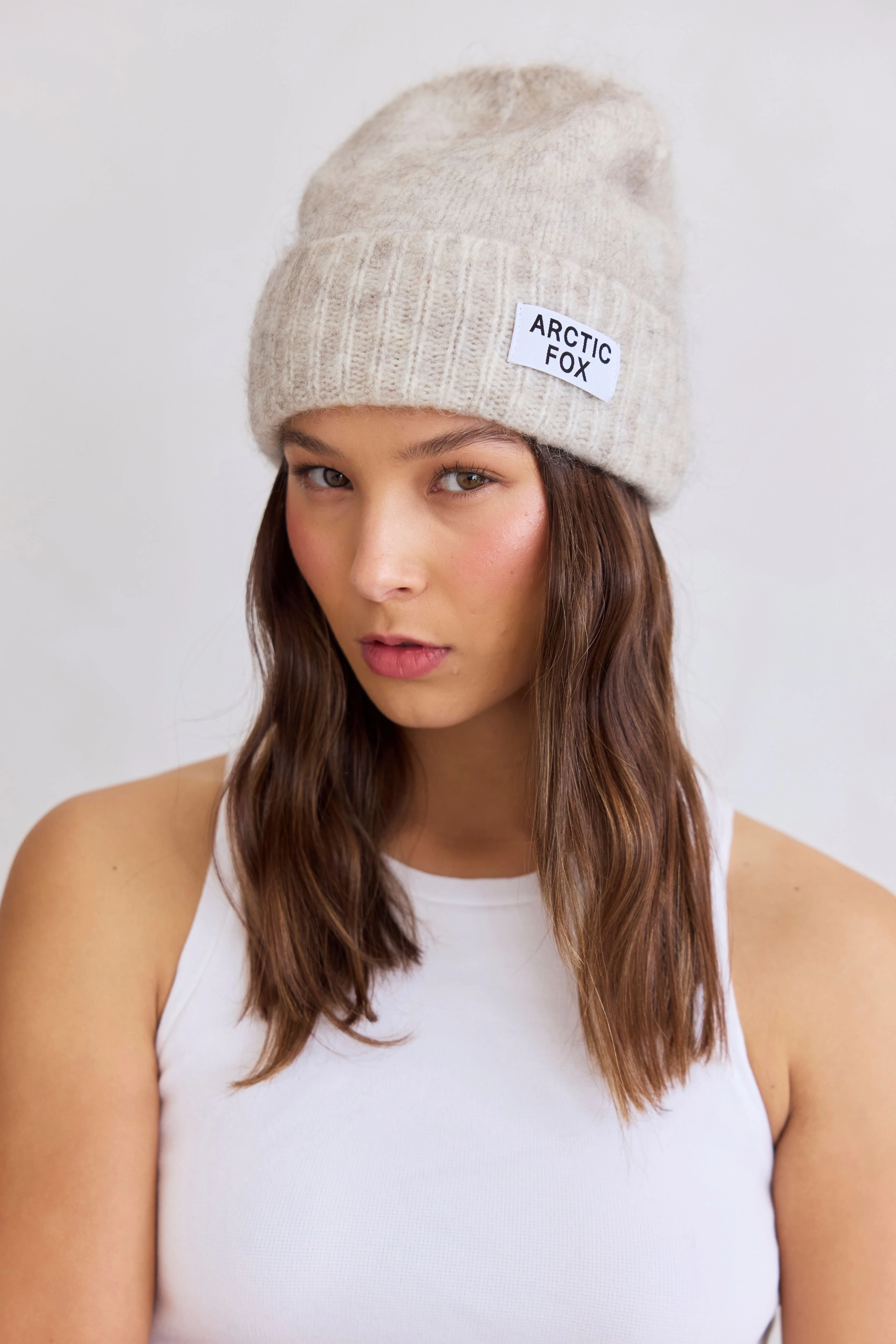 The Mohair Beanie - Alpine Ecru - Image 4