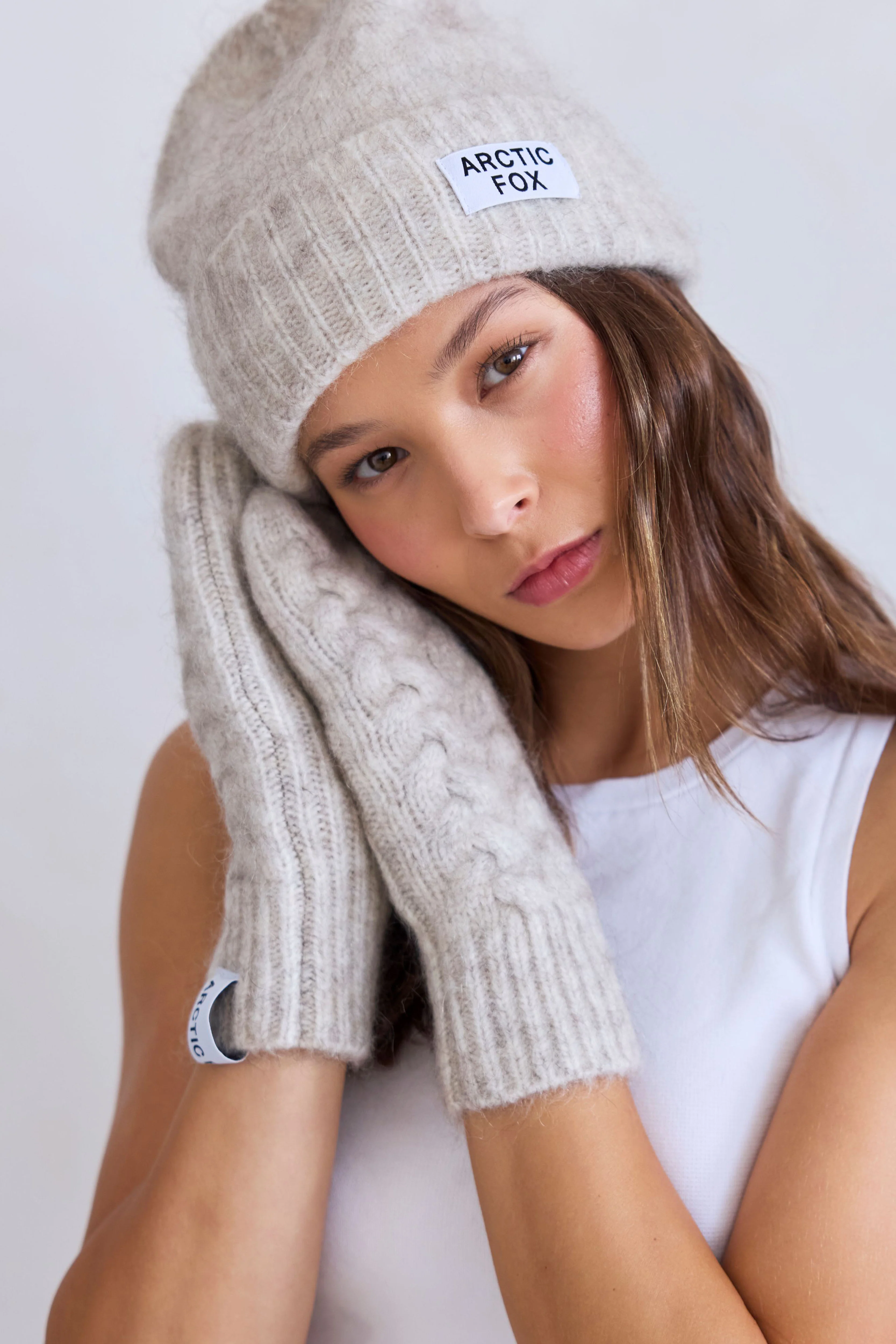 The Mohair Beanie - Alpine Ecru - Image 5