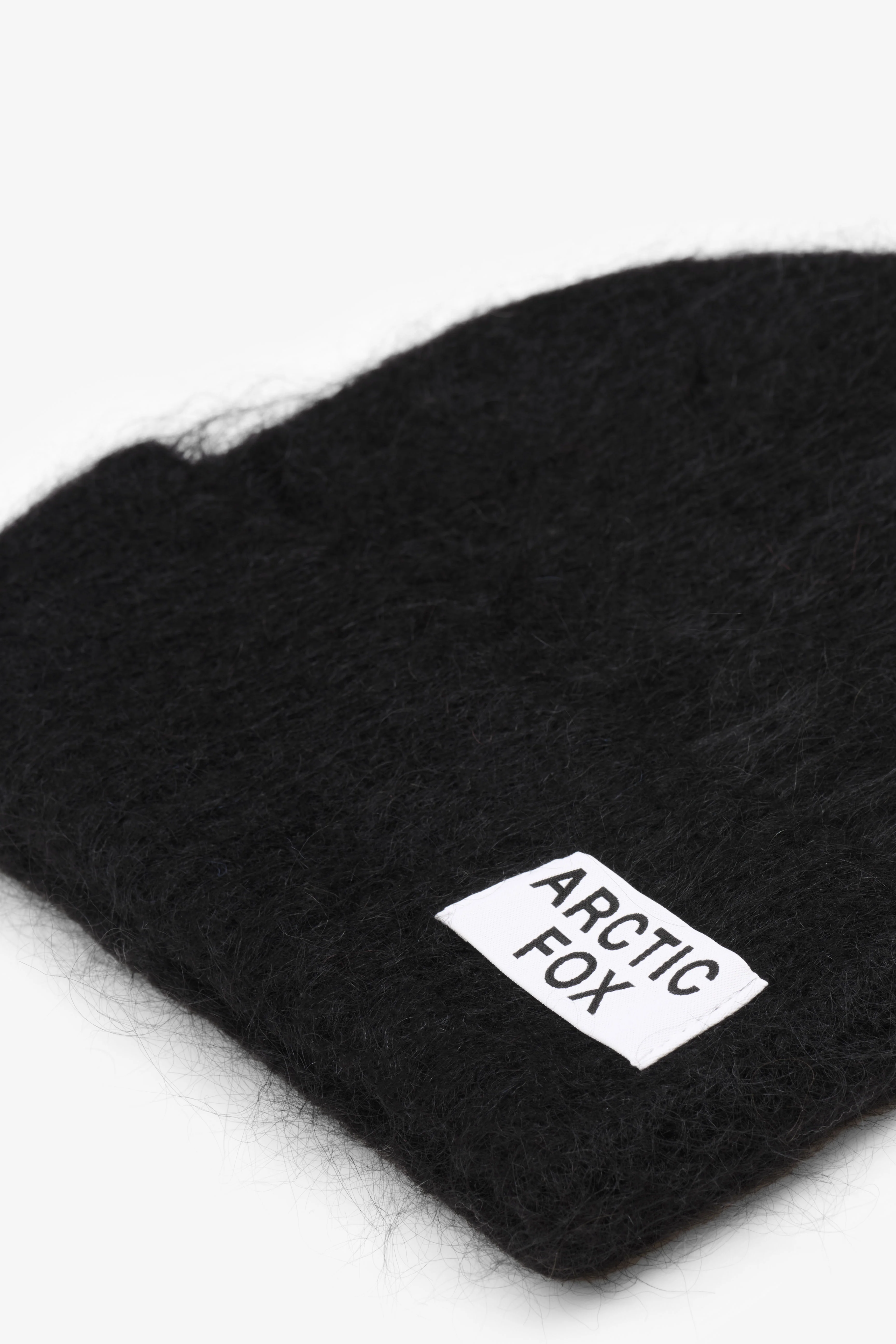 The Mohair Beanie - Ebony Black - Image 8