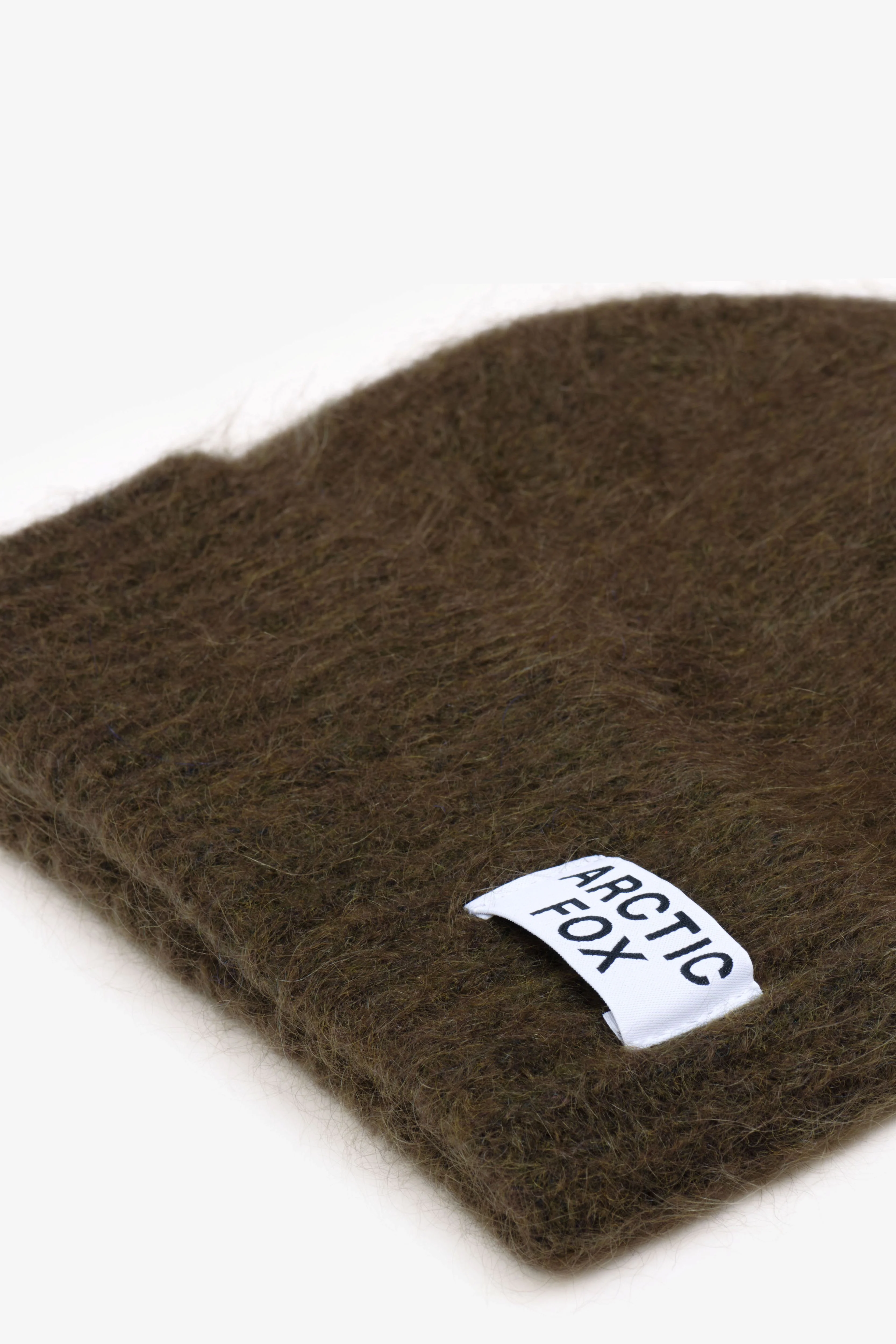 The Mohair Beanie - Khaki Green - Image 8