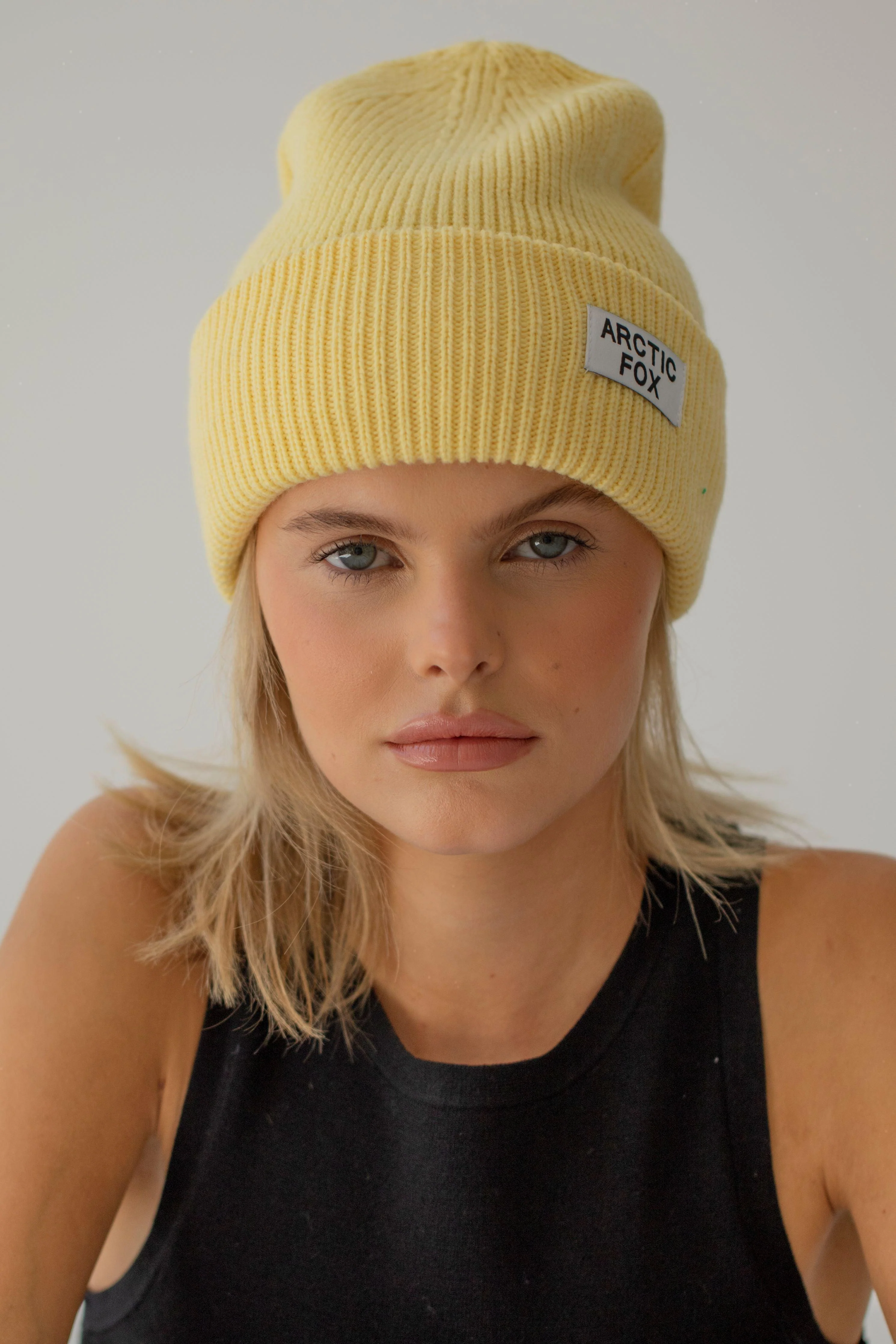 The Recycled Bottle Beanie - Soft Hay - Image 2