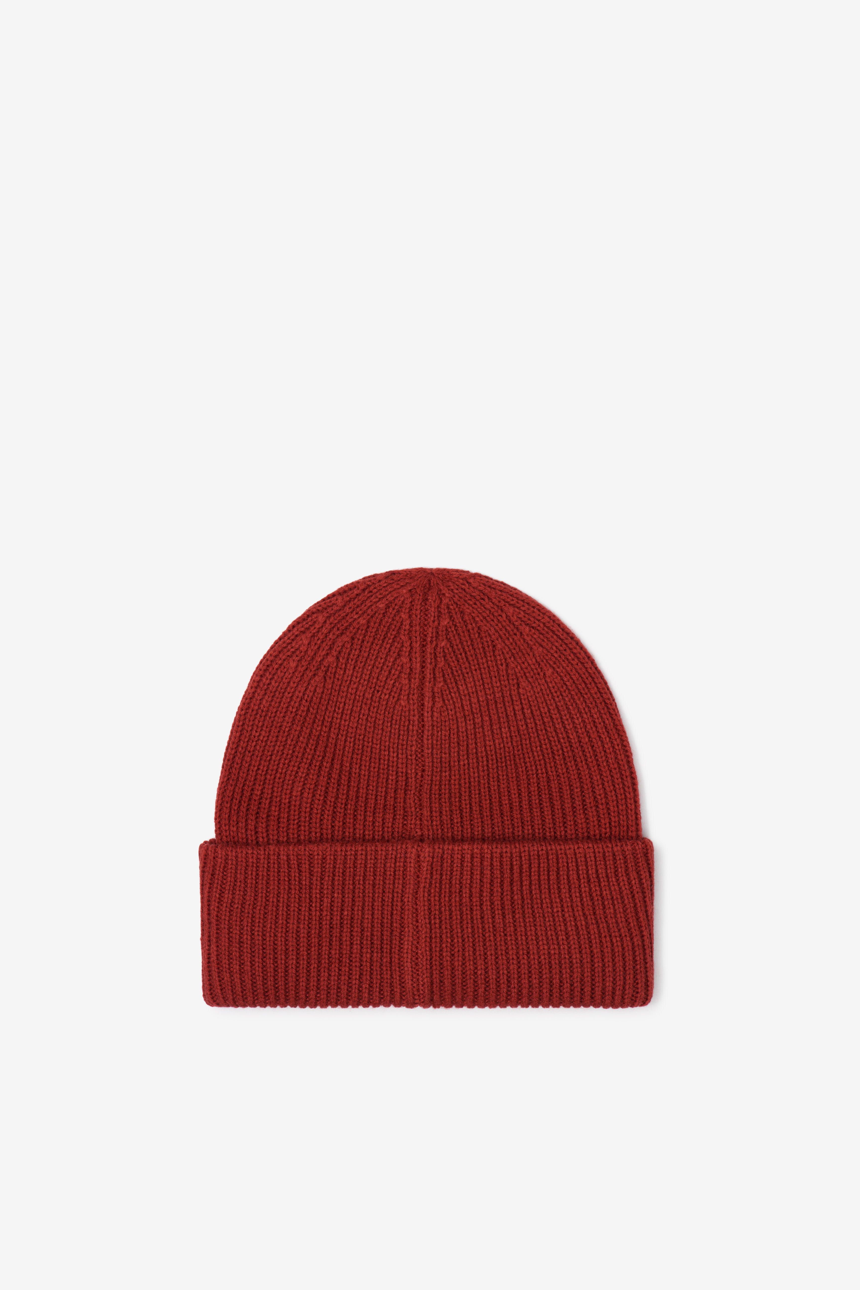 The Recycled Bottle Beanie - Deep Terracotta - Image 10