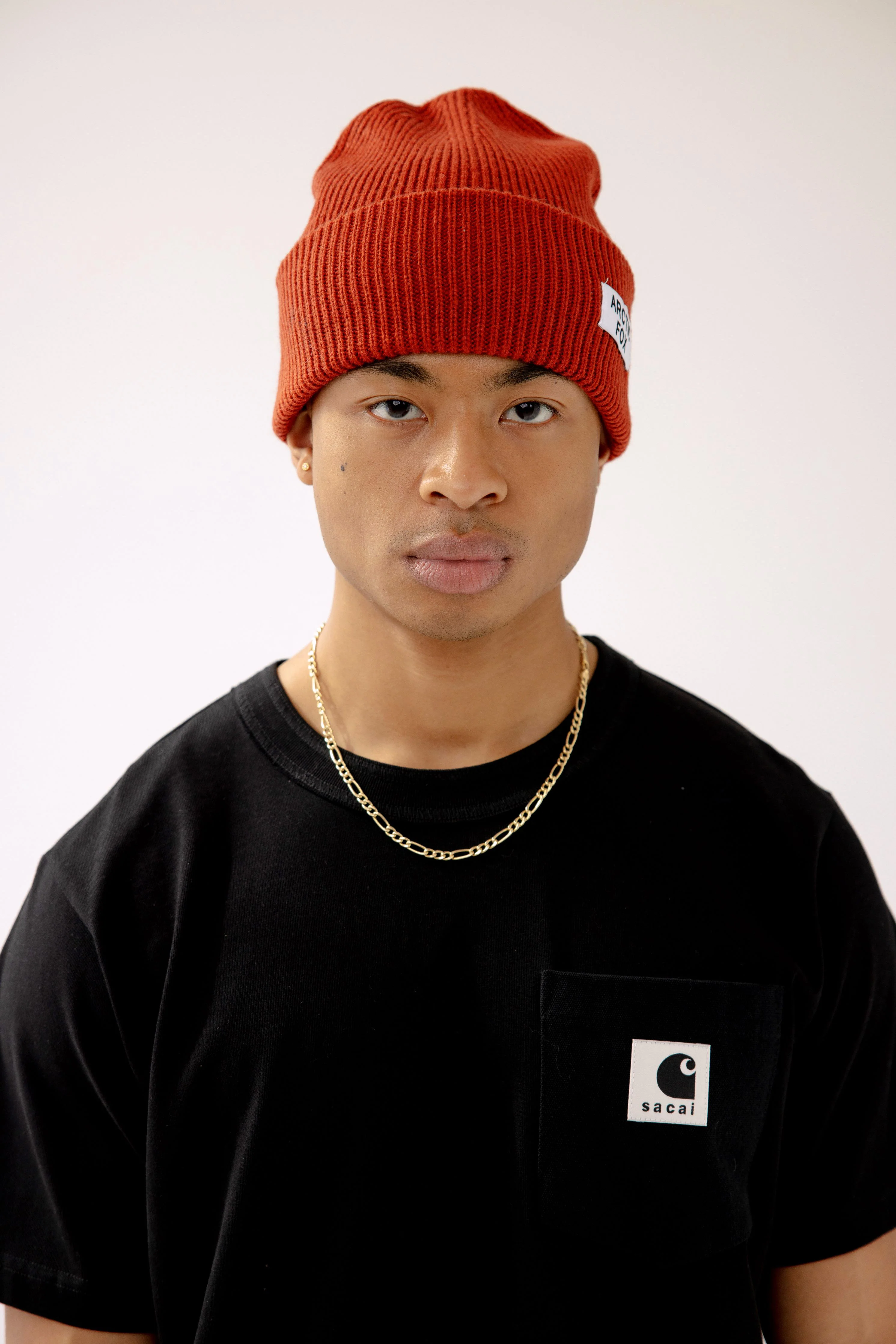 The Recycled Bottle Beanie - Deep Terracotta - Image 8