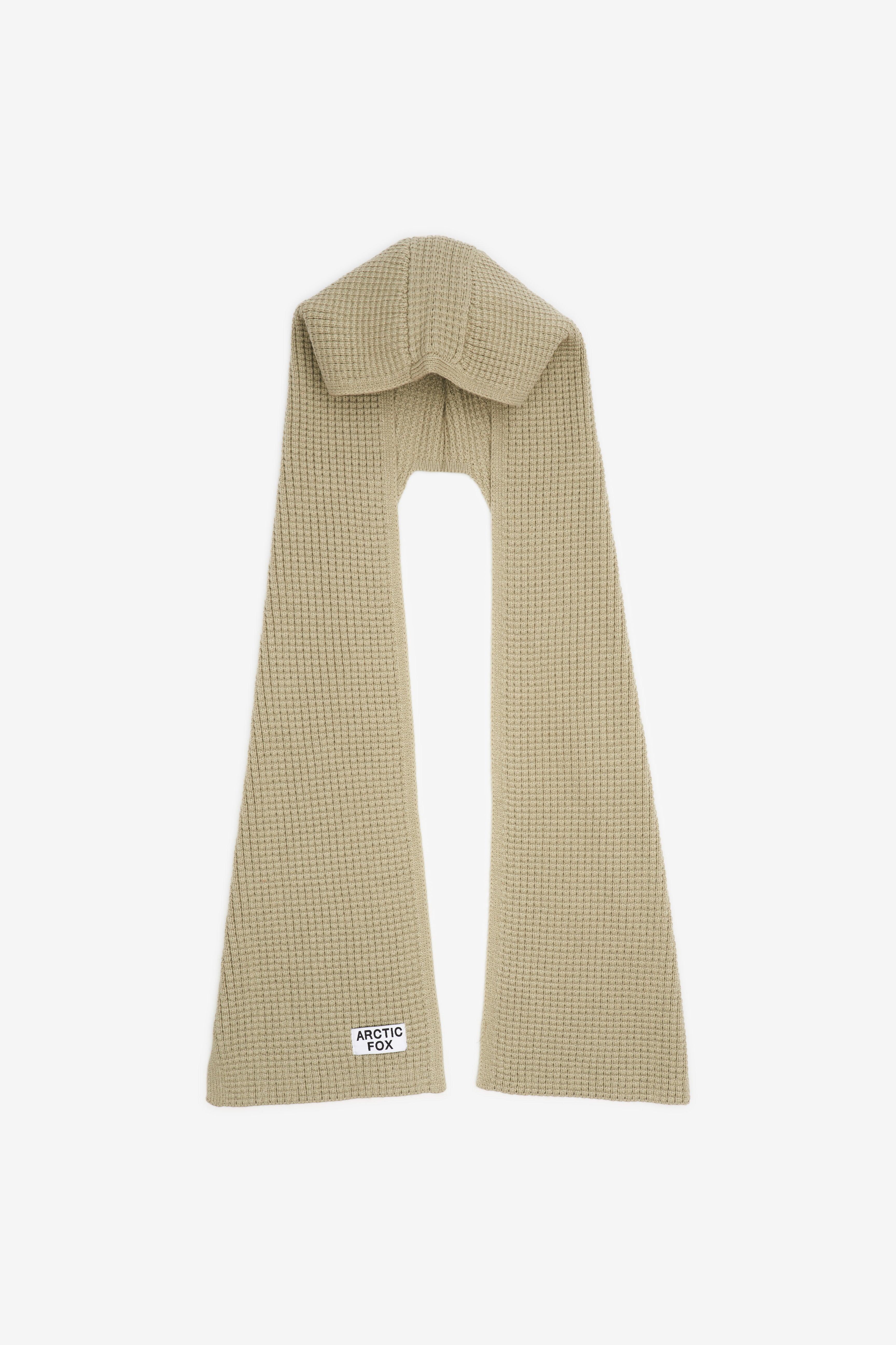 The Recycled Bottle Hooded Scarf - Arctic Grey - Image 6