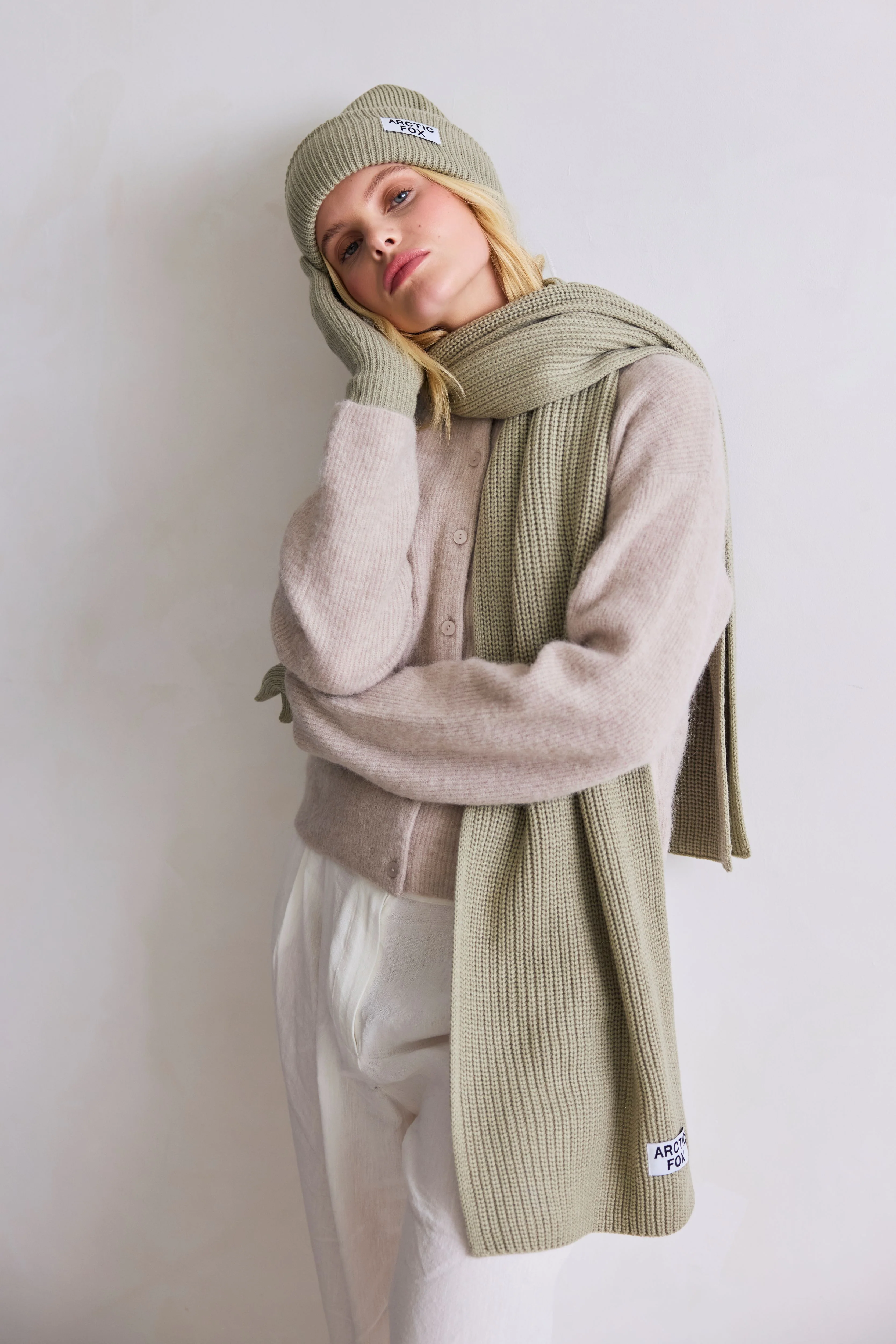 The Recycled Bottle Scarf - Arctic Grey - Image 3
