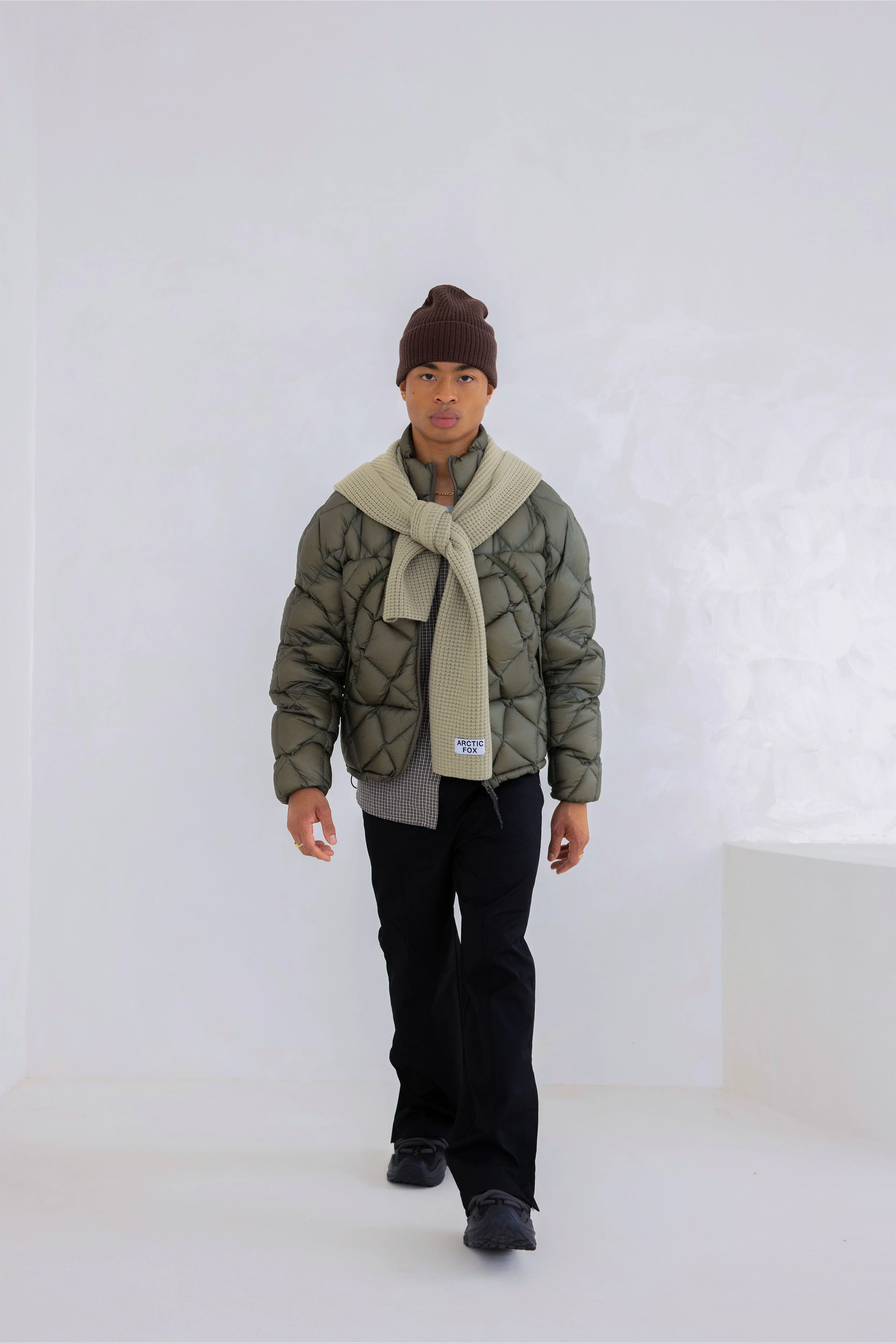The Recycled Bottle Scarf - Arctic Grey - Image 6