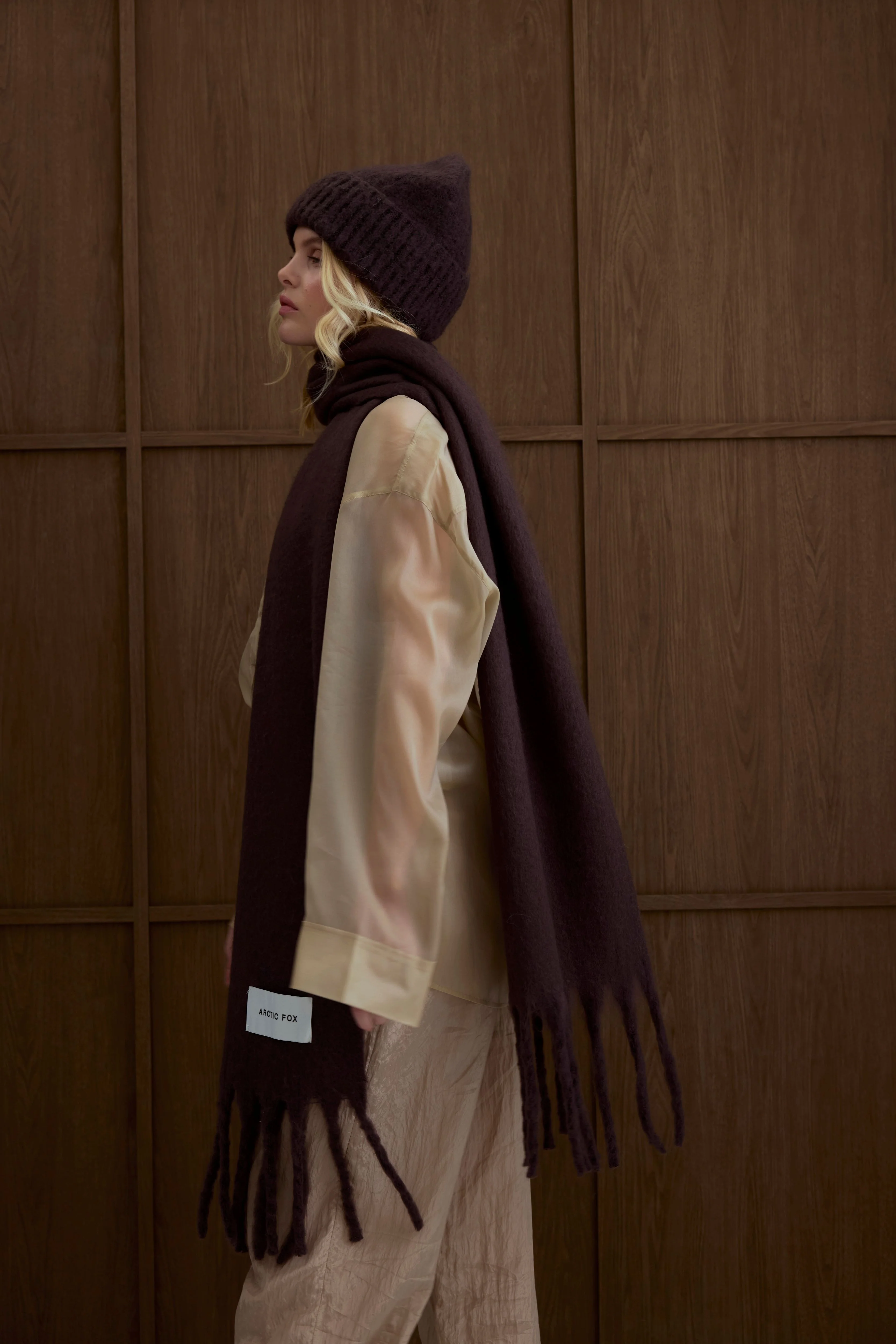 The Reykjavik Beanie - Ground Coffee Brown - Image 5