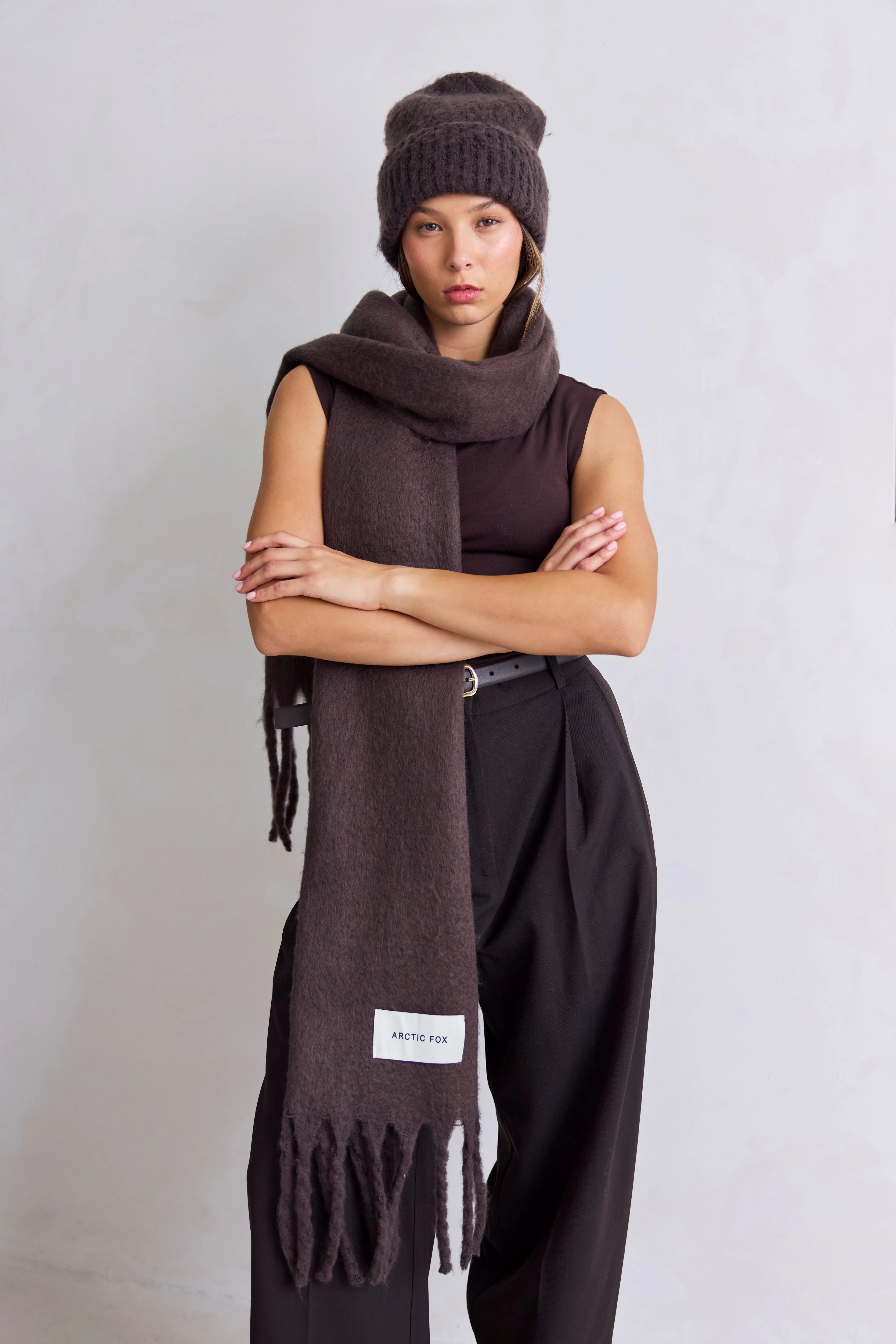 The Reykjavik Beanie - Ground Coffee Brown - Image 8