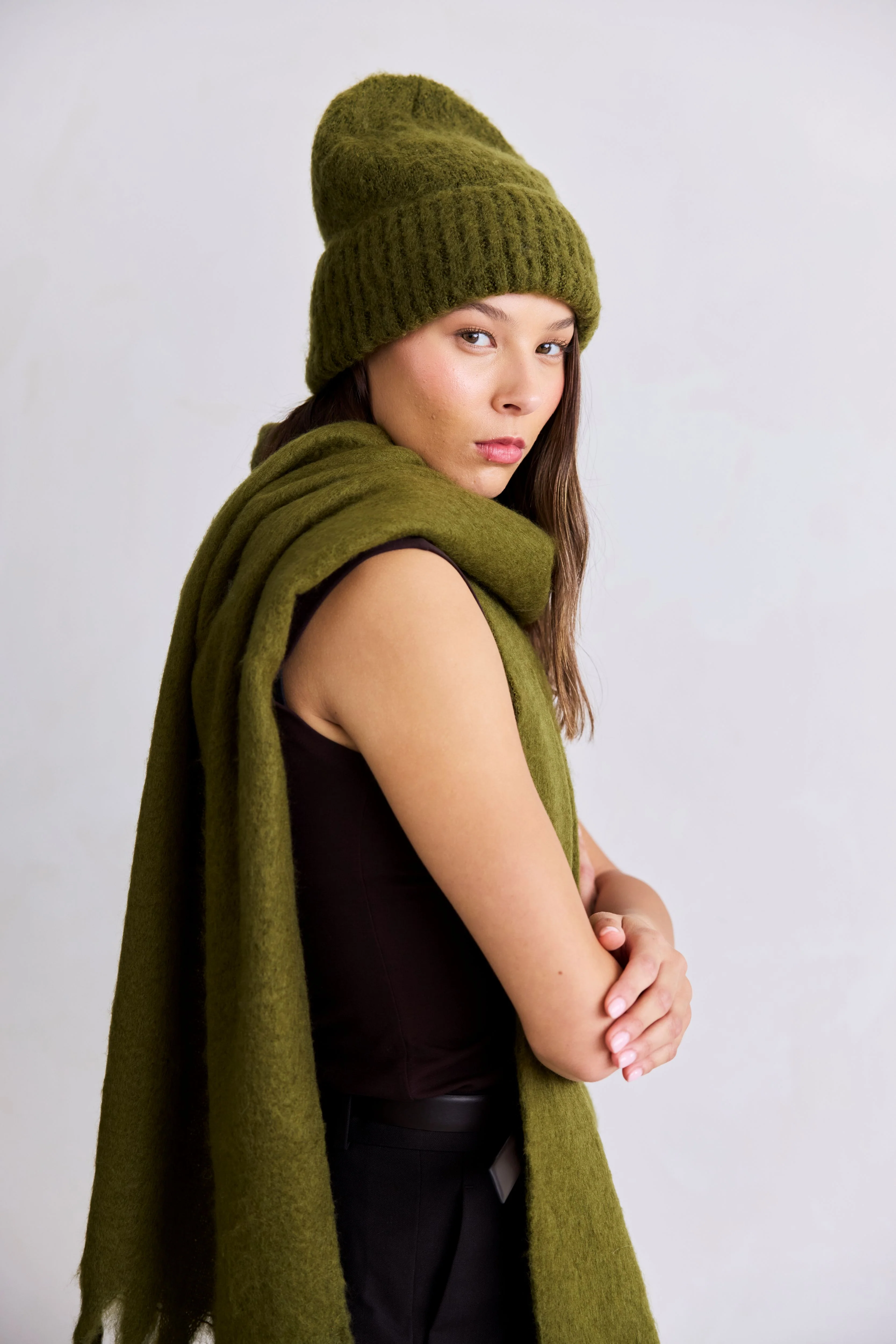 The Reykjavik Beanie - Sea Kelp Green - Image 3
