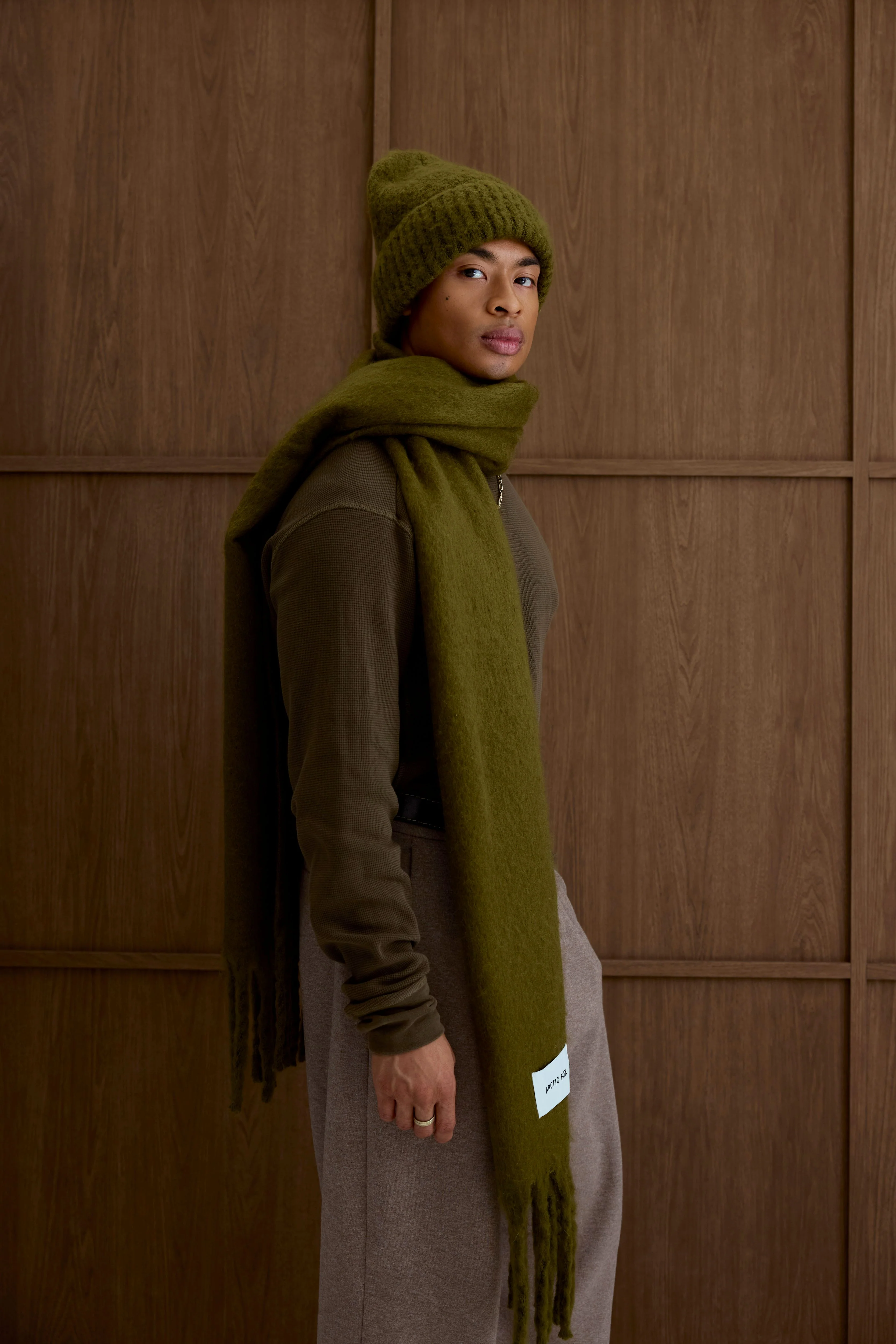 The Reykjavik Beanie - Sea Kelp Green - Image 5