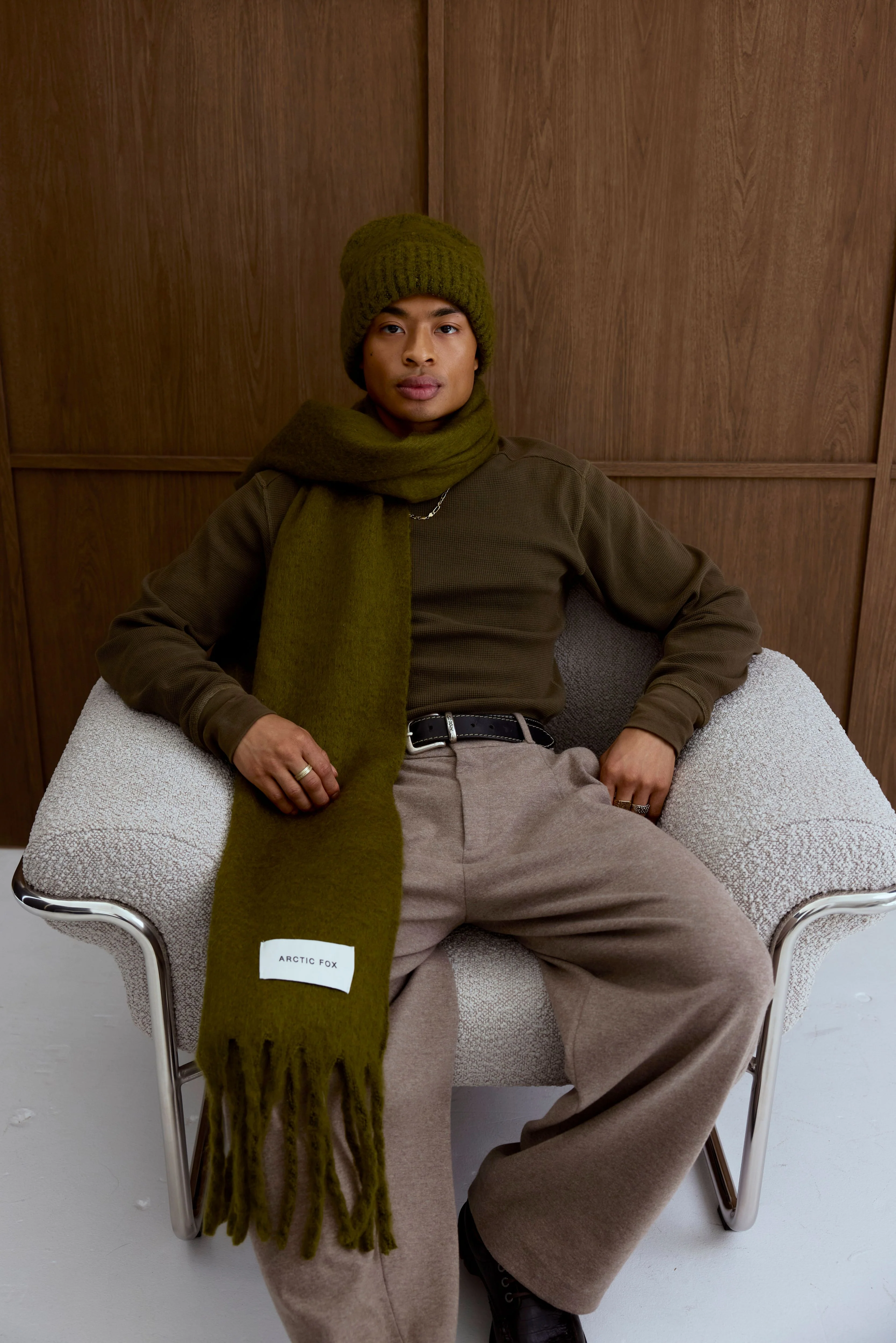 The Reykjavik Beanie - Sea Kelp Green - Image 6