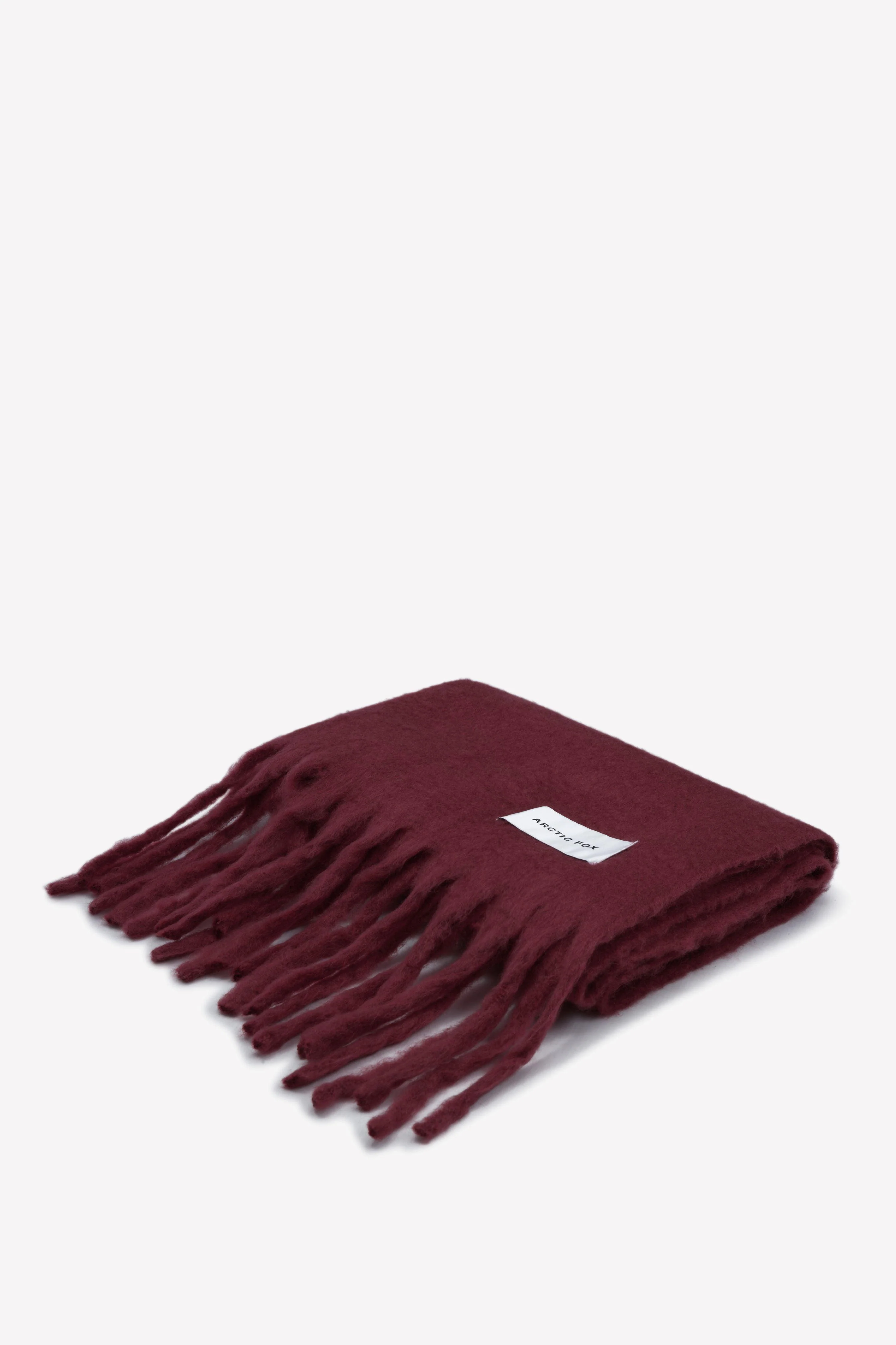 The Reykjavik Scarf - Burgundy - Image 3
