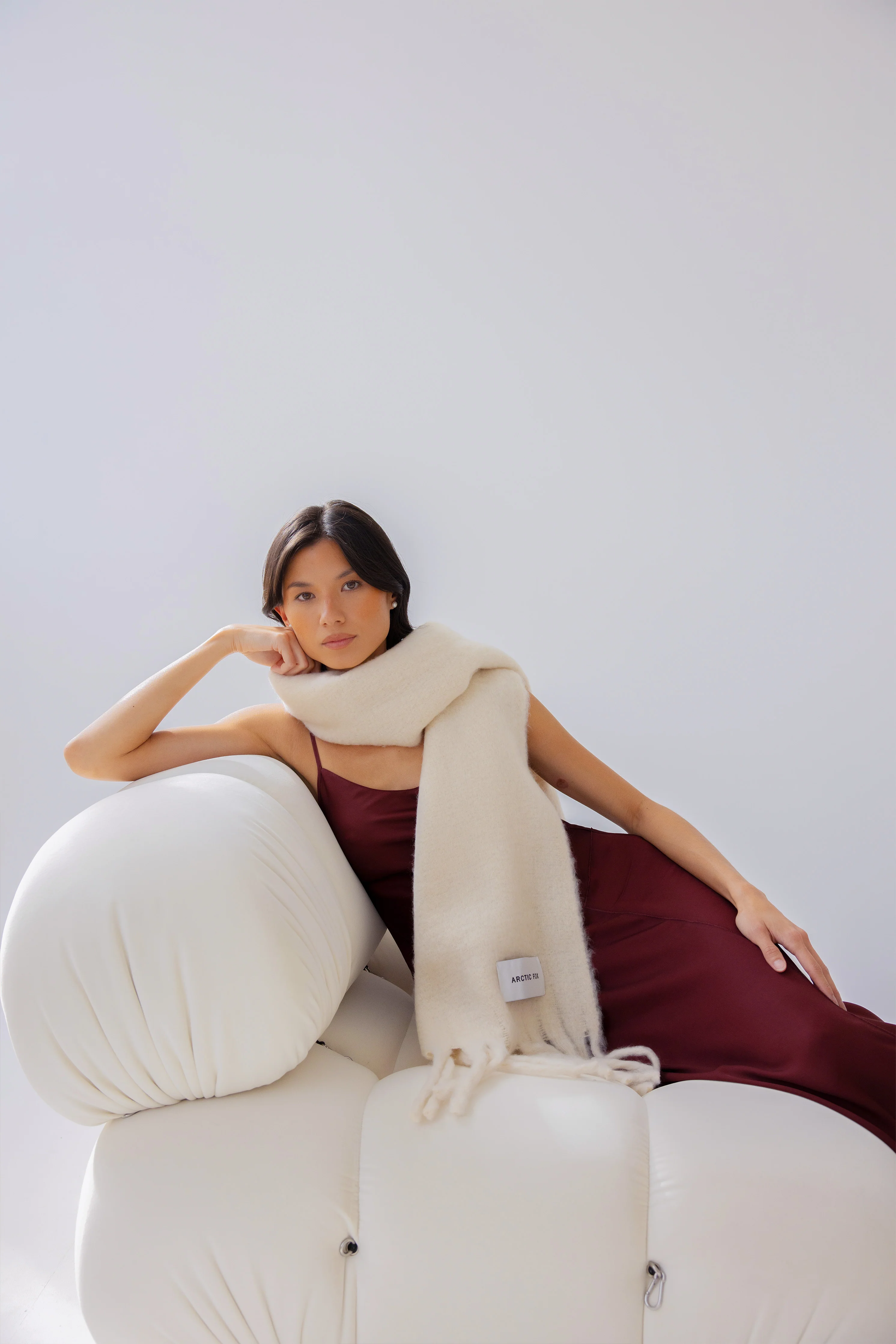 The Reykjavik Scarf - Pebble Beige - Image 4