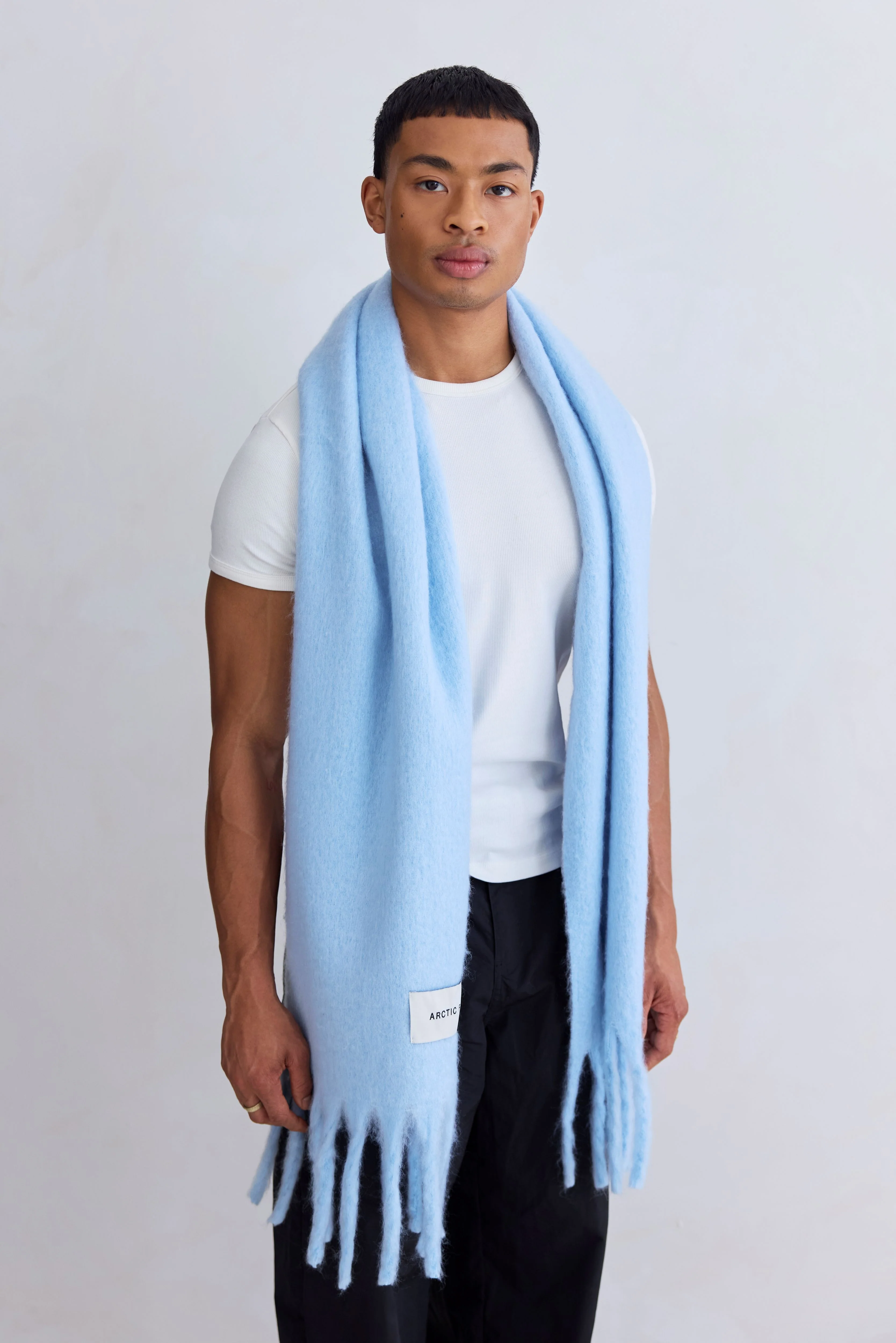 The Stockholm Scarf - Glacier Blue - Image 12