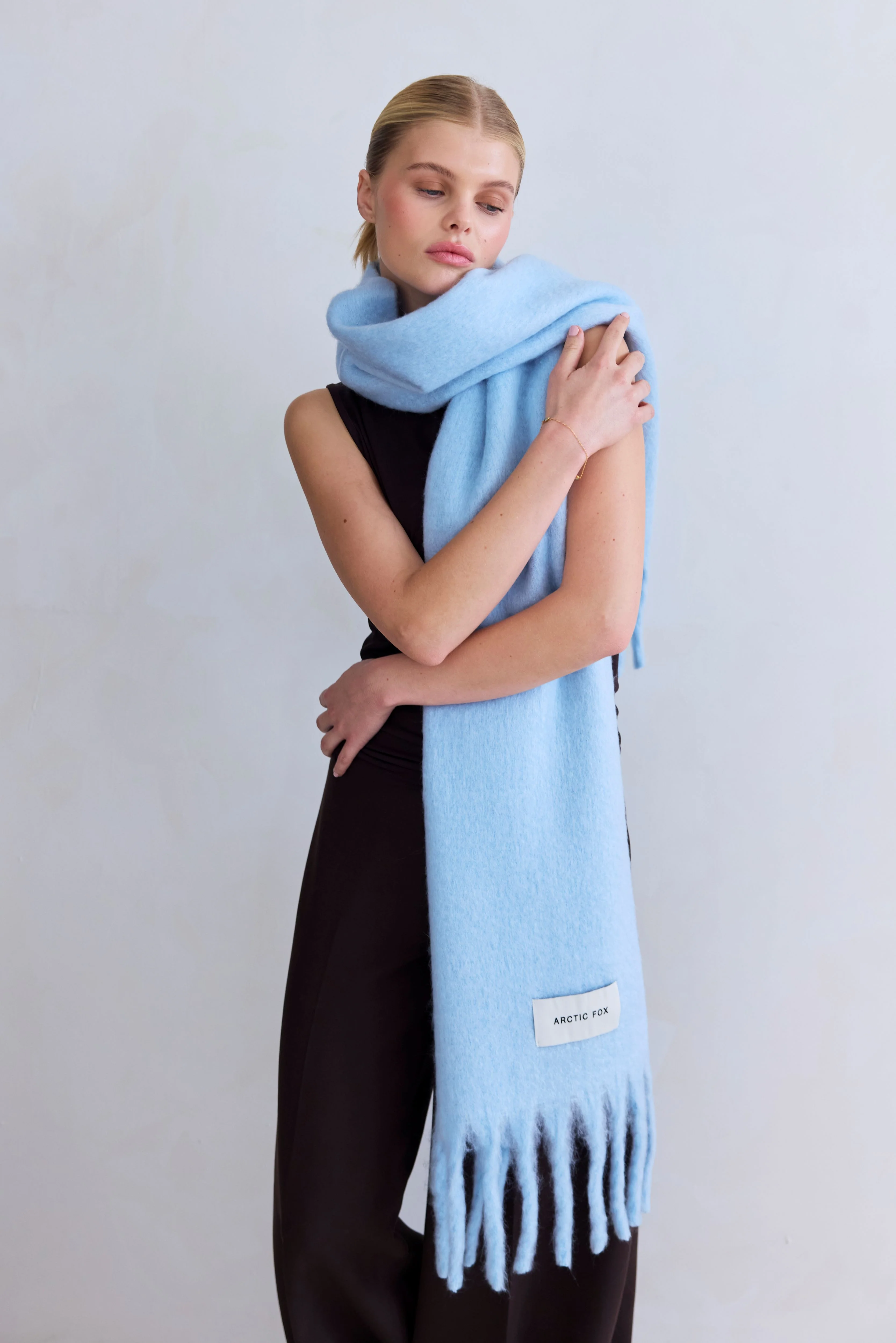 The Stockholm Scarf - Glacier Blue - Image 2