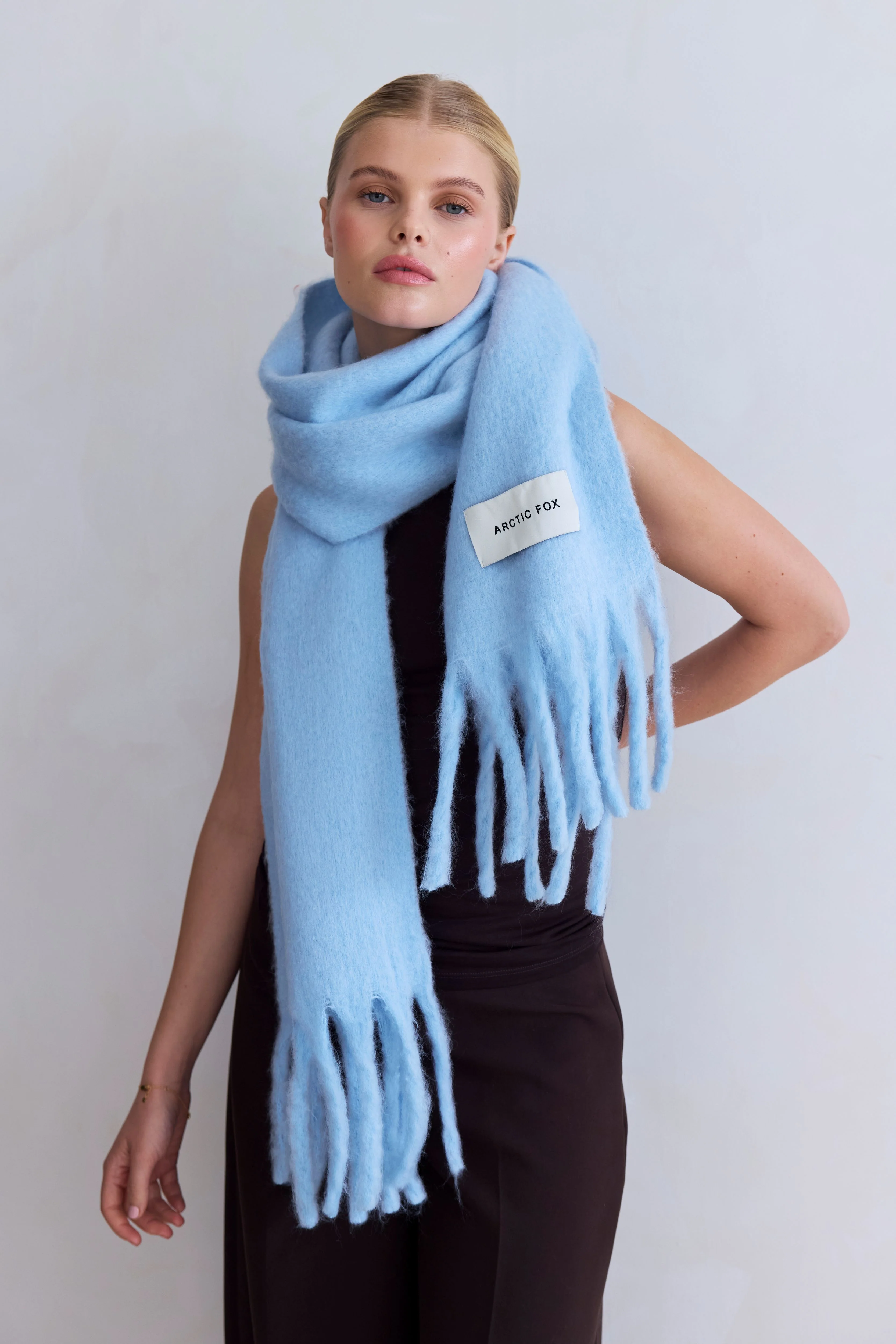 The Stockholm Scarf - Glacier Blue - Image 4
