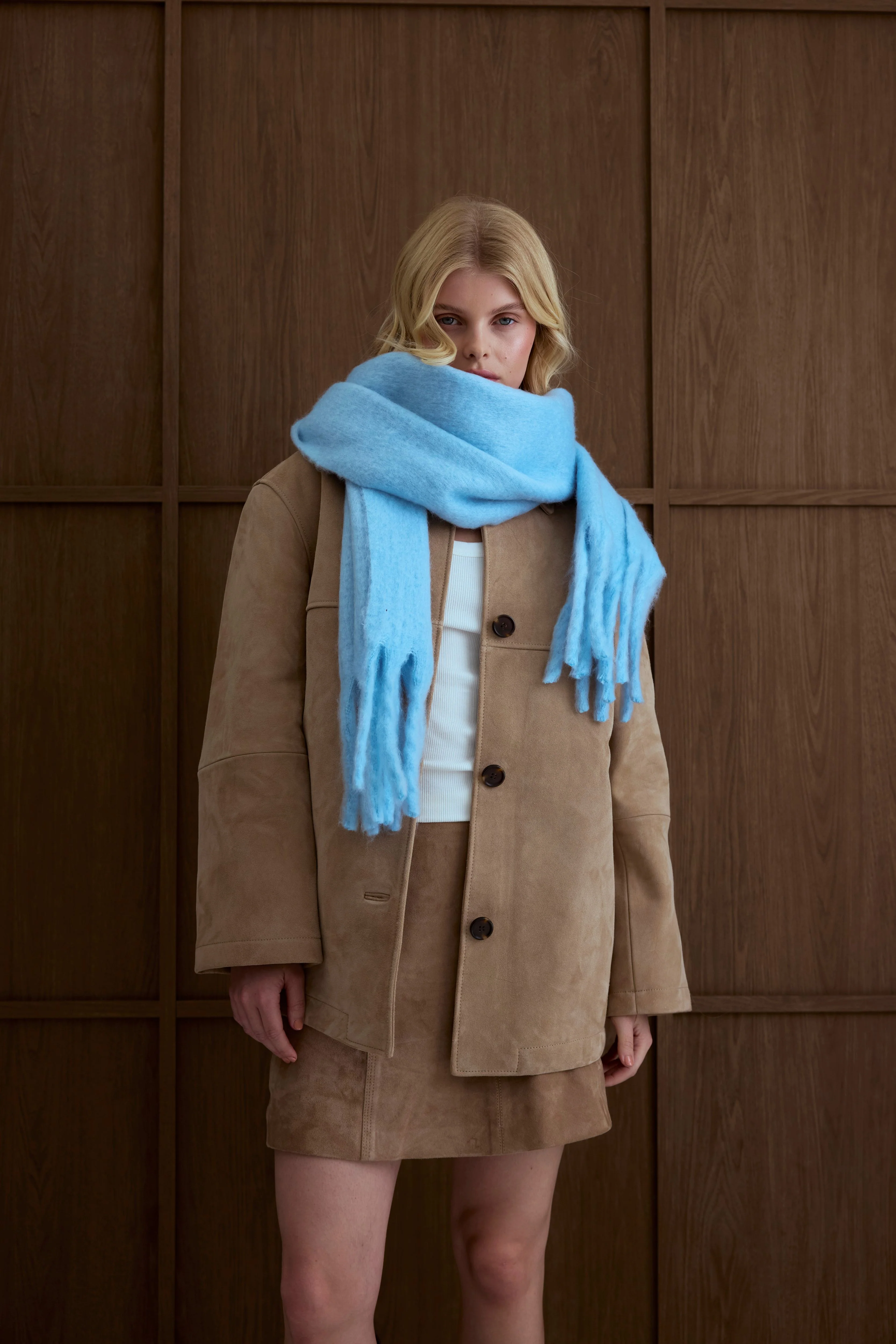 The Stockholm Scarf - Glacier Blue - Image 8
