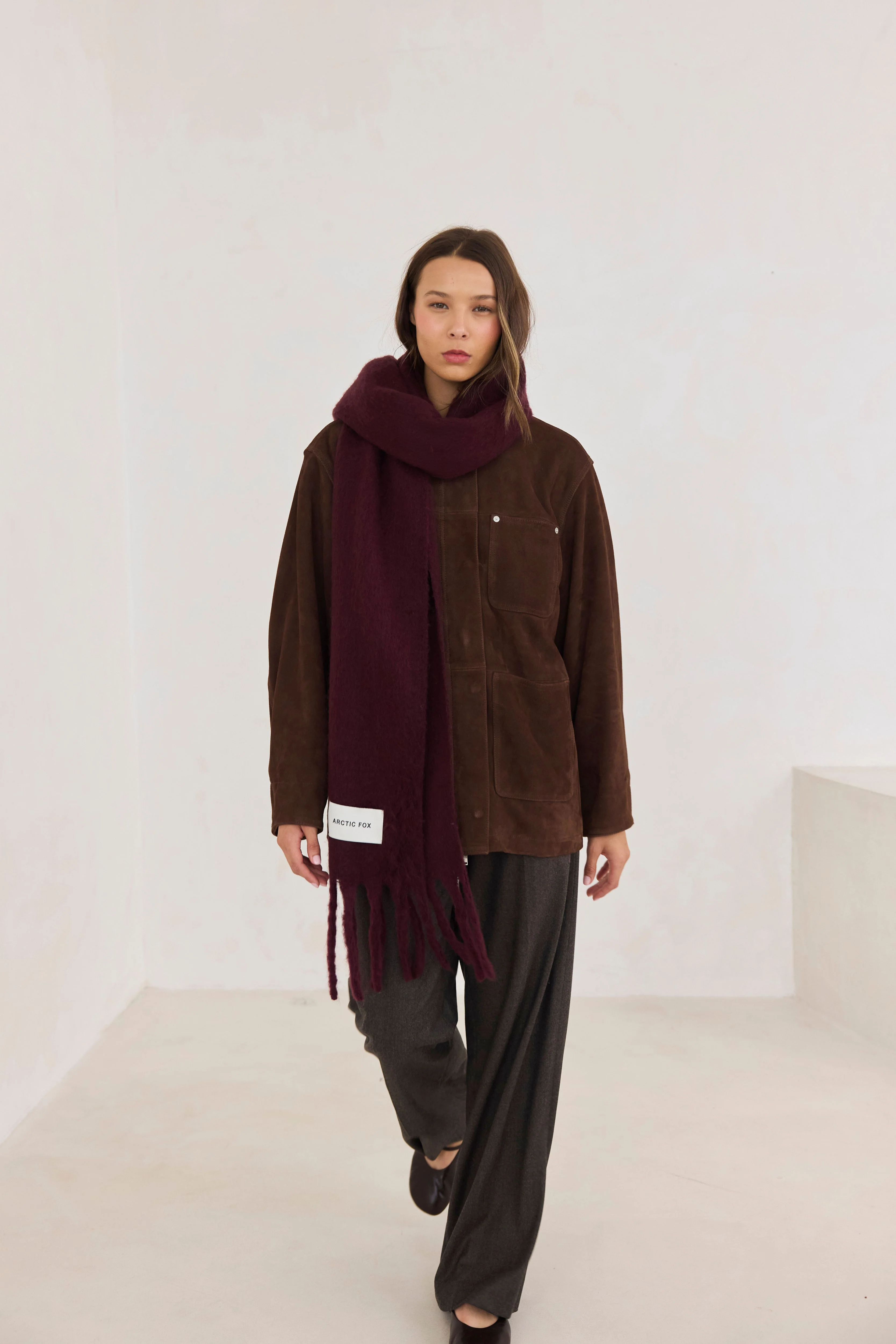 The Stockholm Scarf - Cherry Lacquer - Image 9