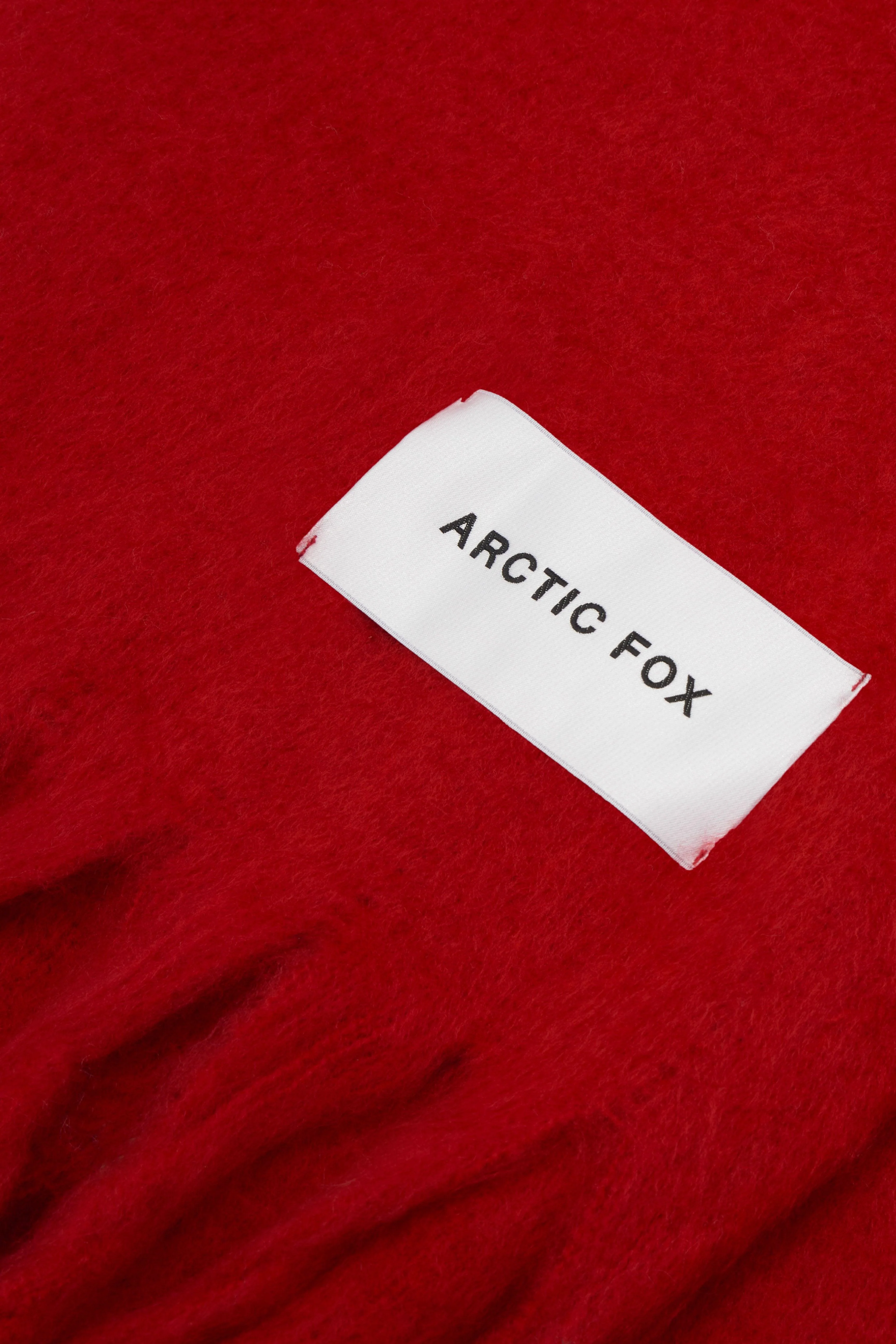 The Stockholm Scarf - Crimson Red - Image 12