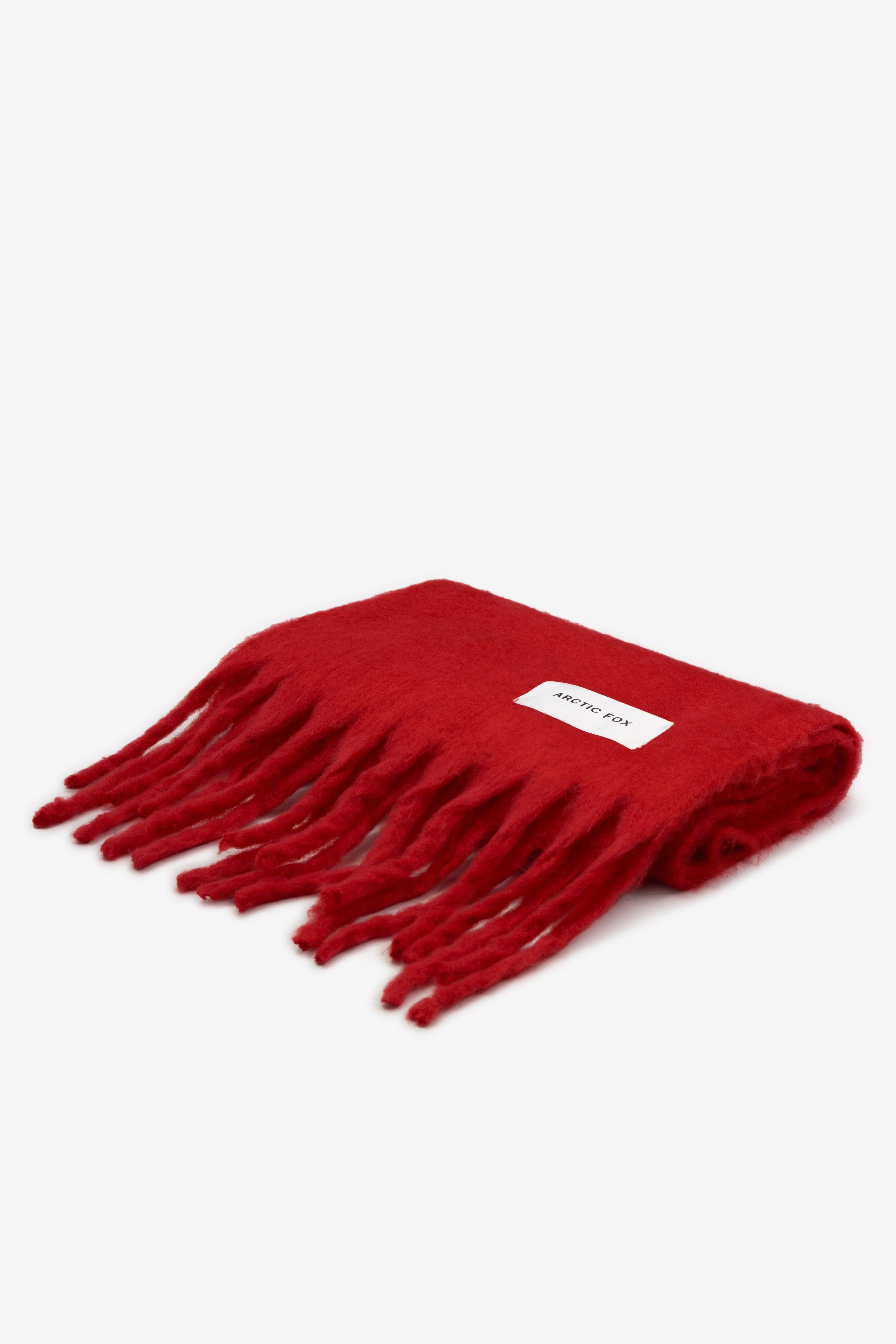 The Stockholm Scarf - Crimson Red - Image 4