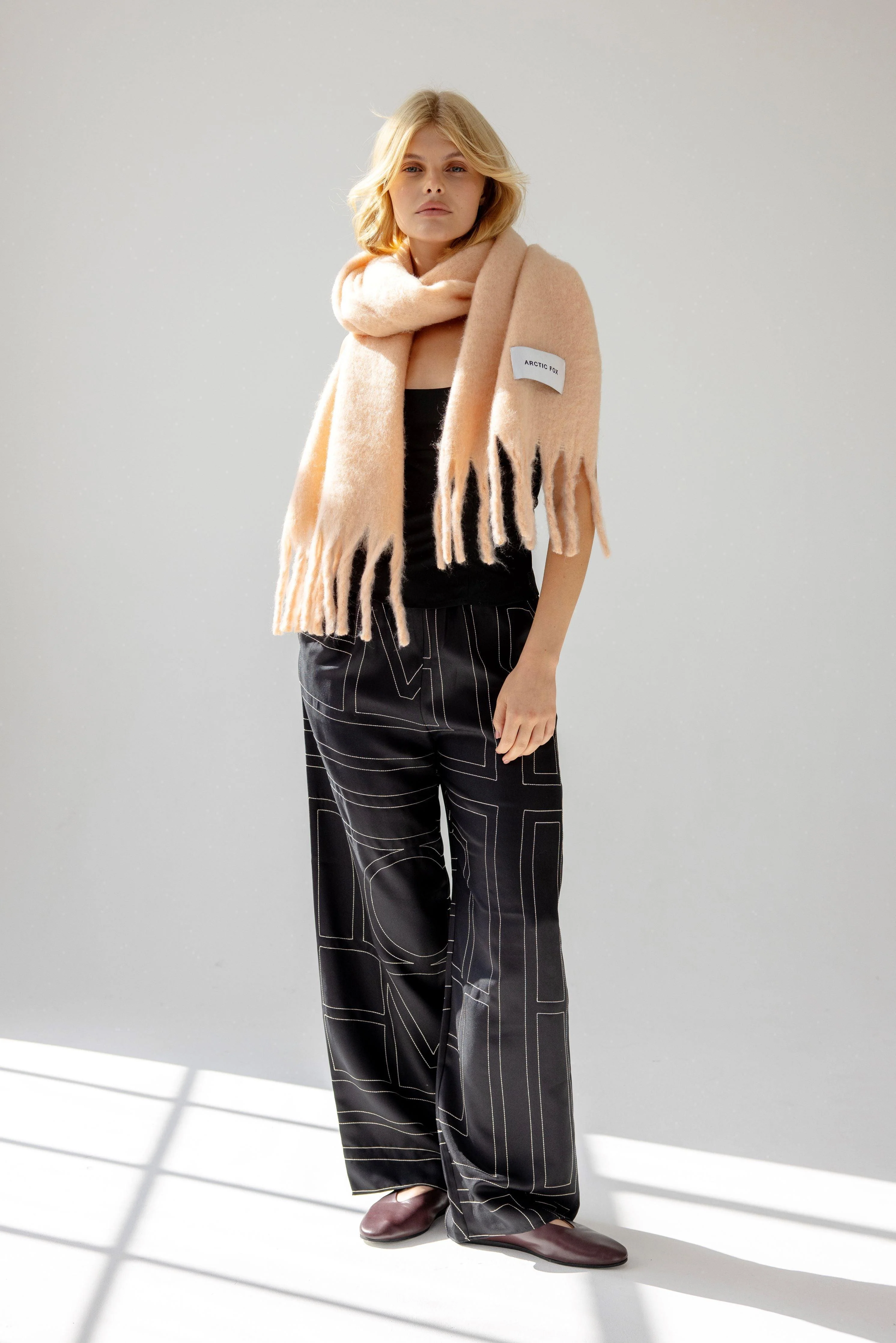 The Stockholm Scarf - Pink Clay - Image 2