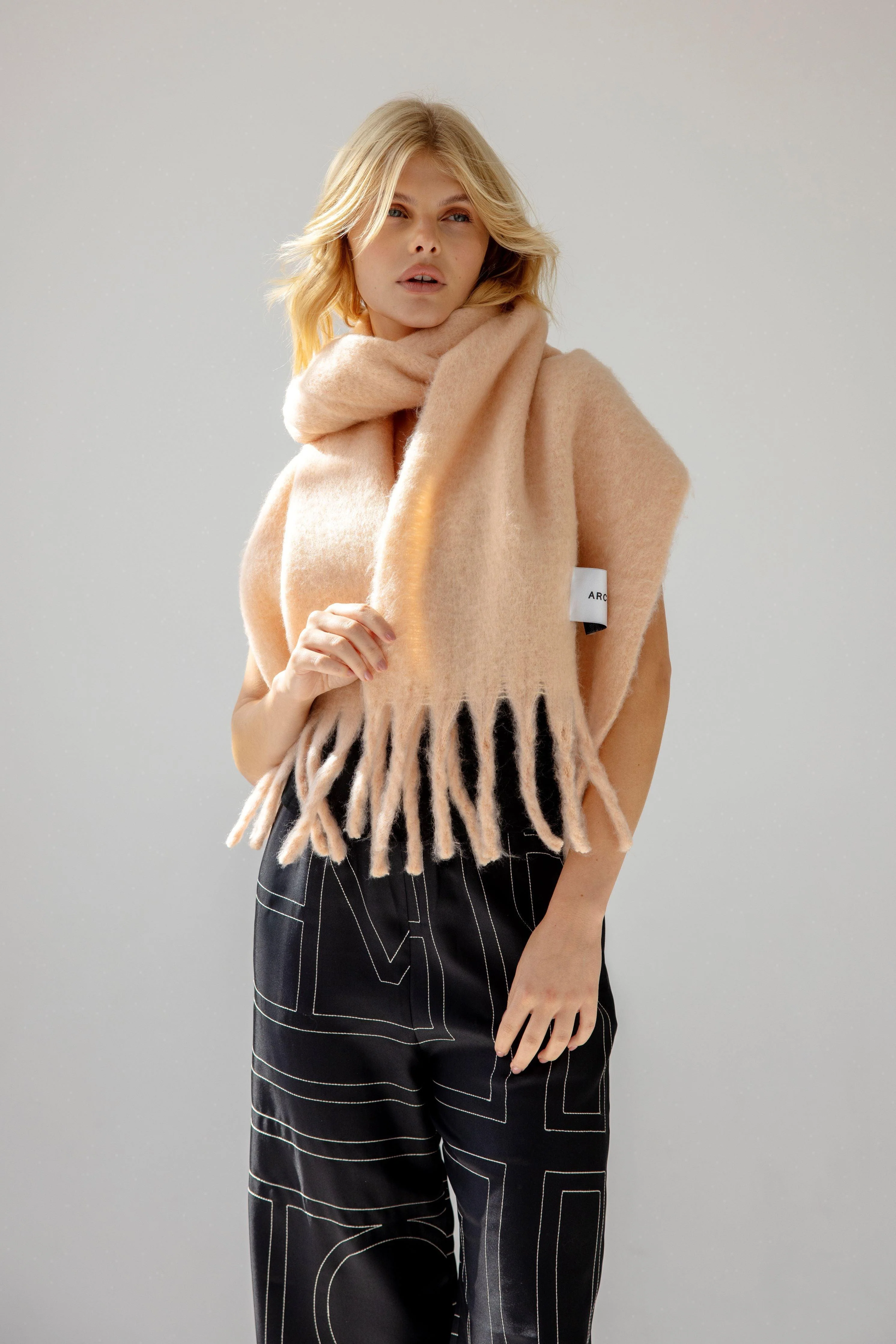 The Stockholm Scarf - Pink Clay - Image 3